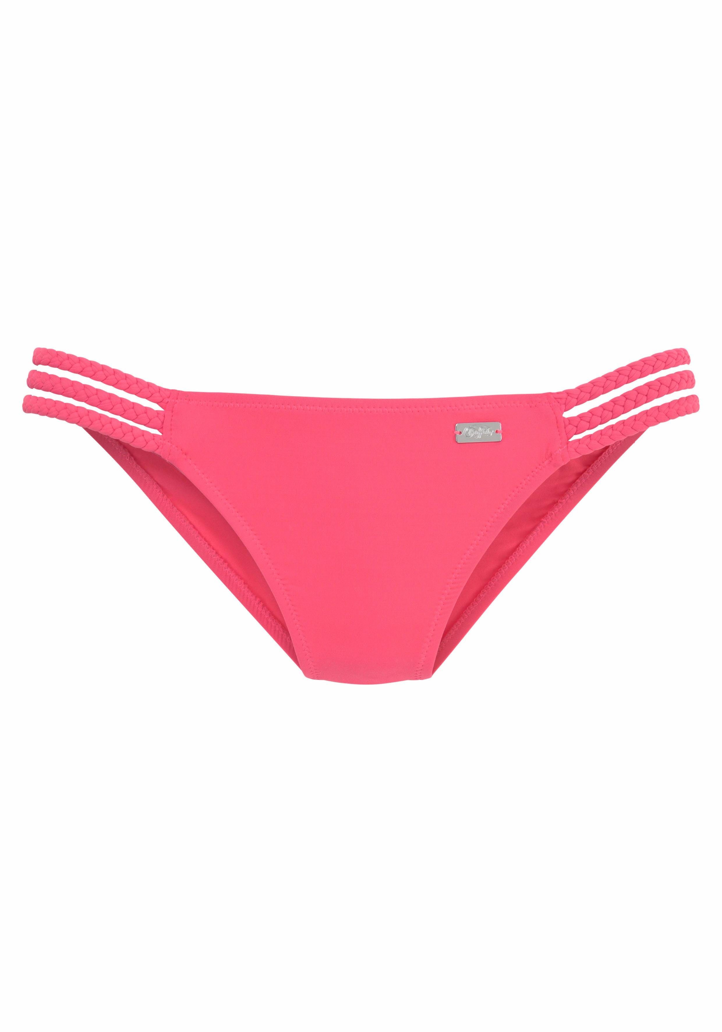 Buffalo Bikinibroekje Happy met gevlochten bandjes