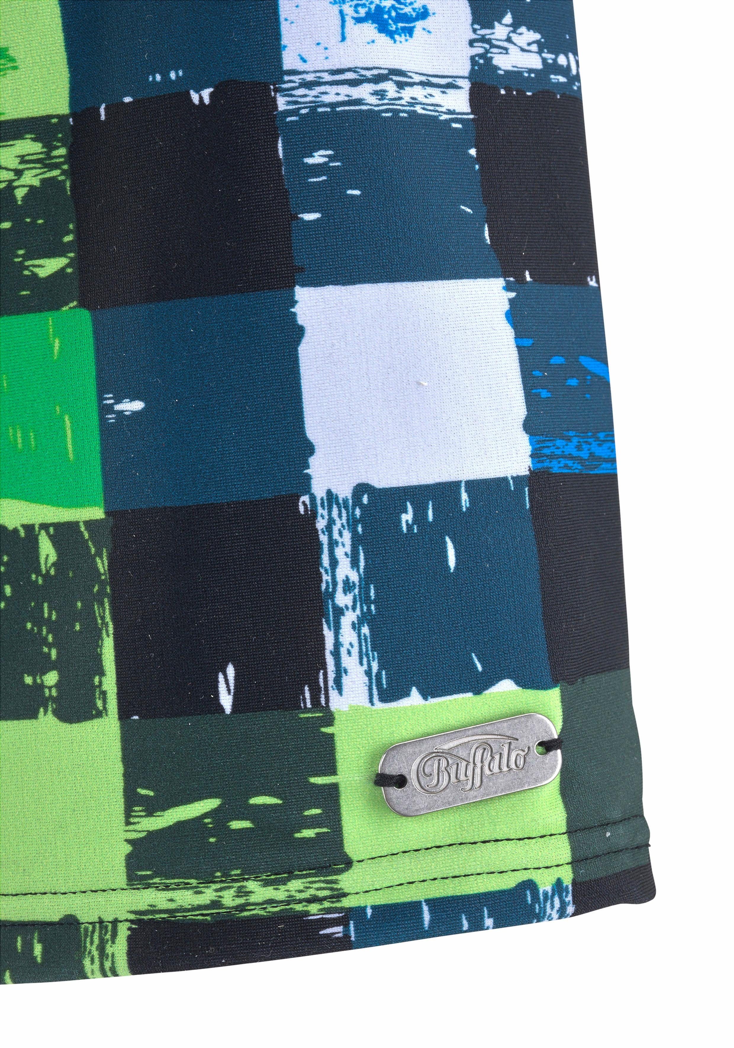 Buffalo Zwemboxer in trendy ruit-look