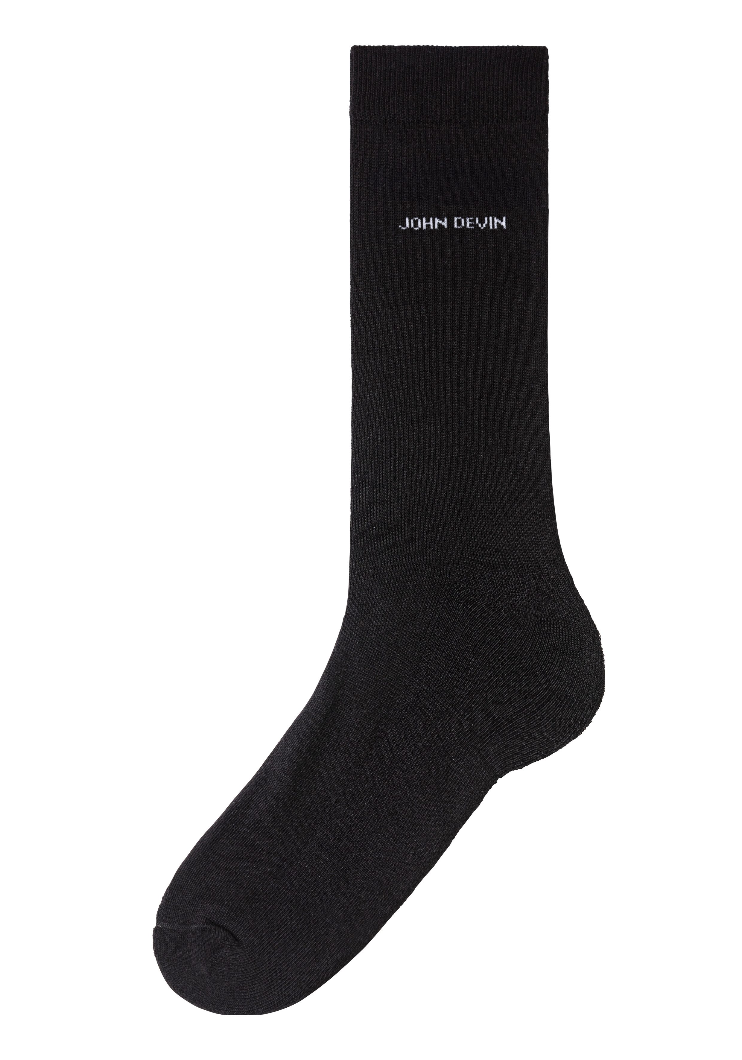 John Devin Basic sokken voor elke dag (set, 7 paar)