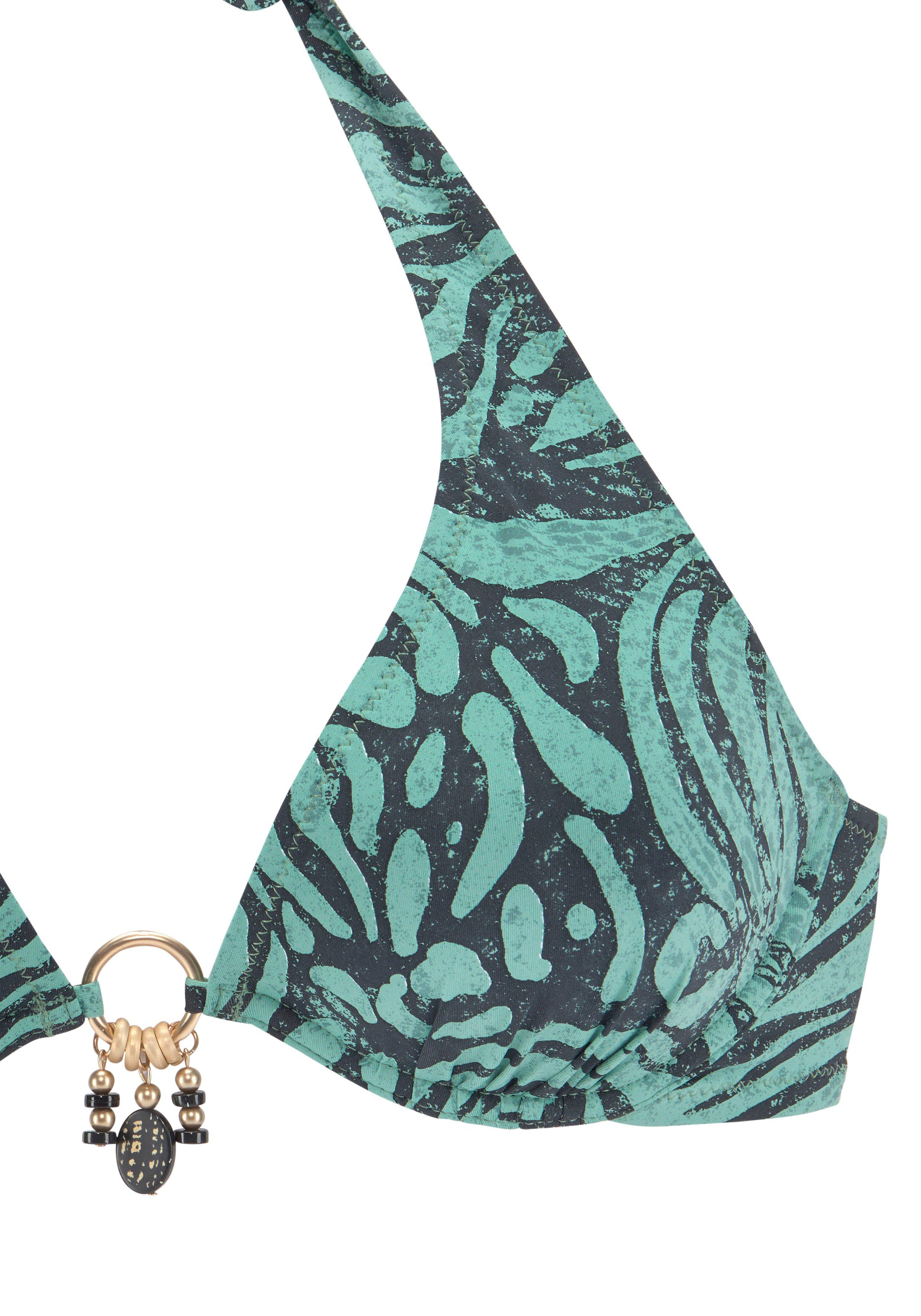 Bruno Banani Beugelbikini in trendy animal-print