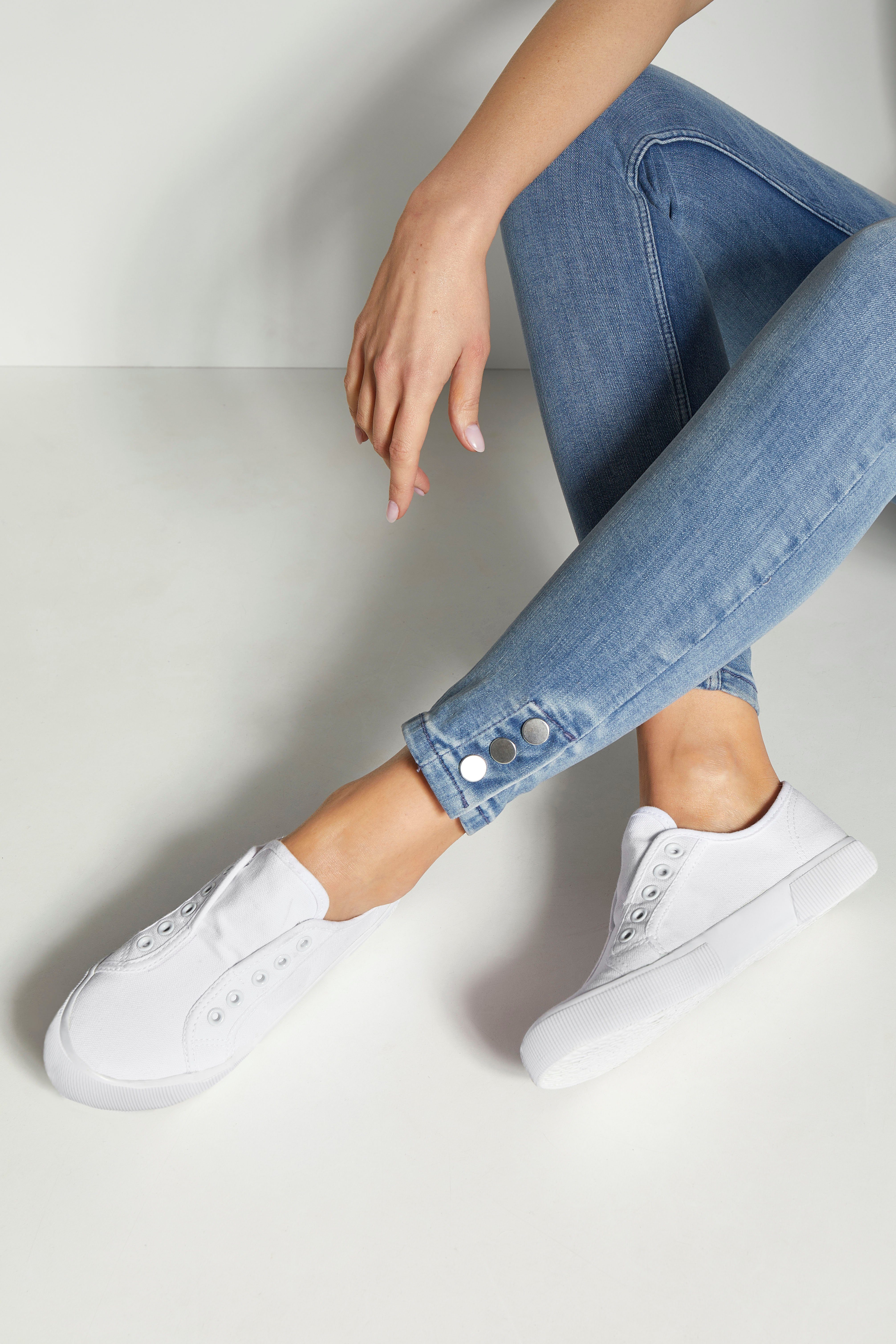 Lascana Sneakers Slipper, lage schoen, slip-on sneaker comfortabel om in te glijden