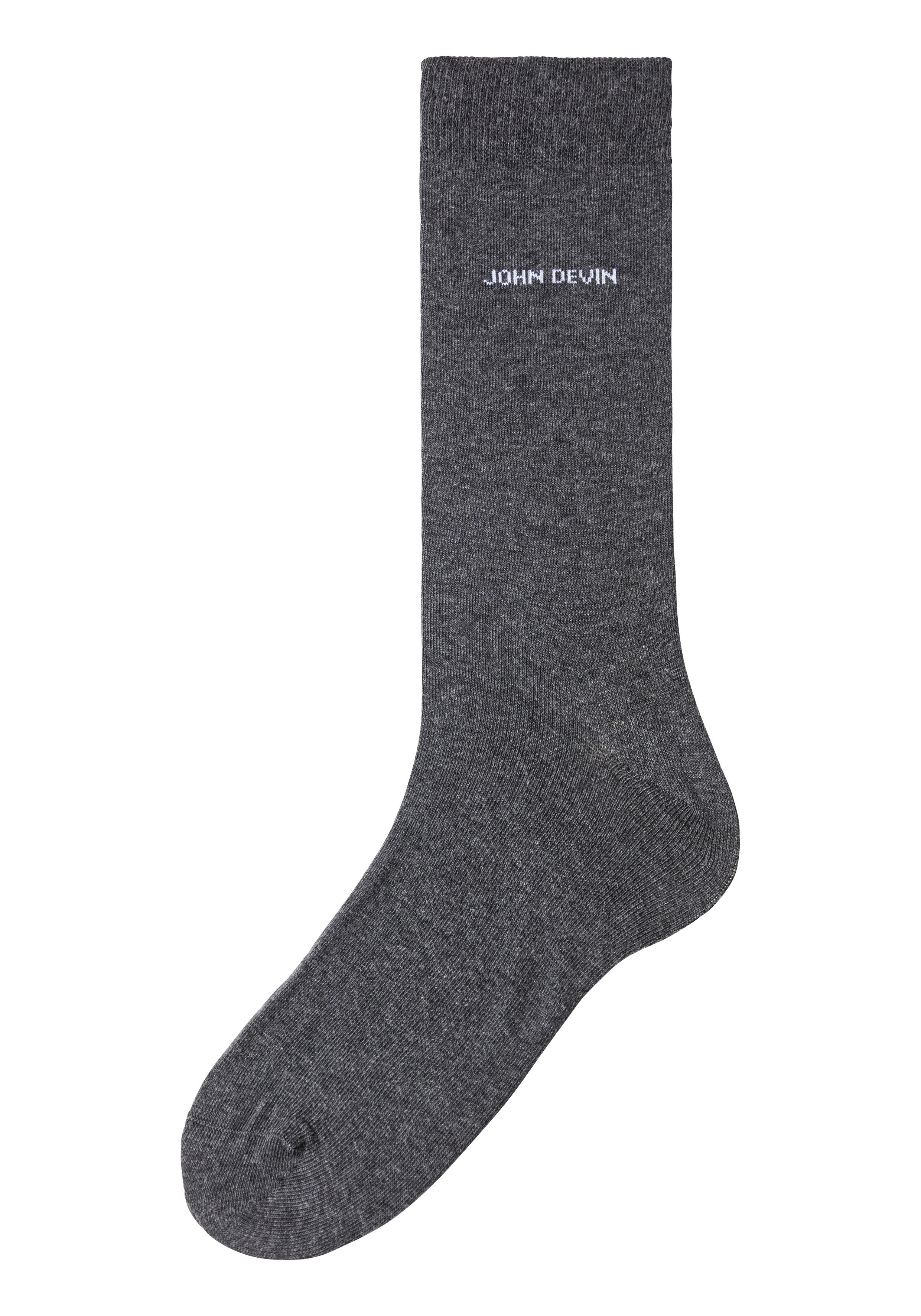 John Devin Basic sokken voor elke dag (set, 7 paar)