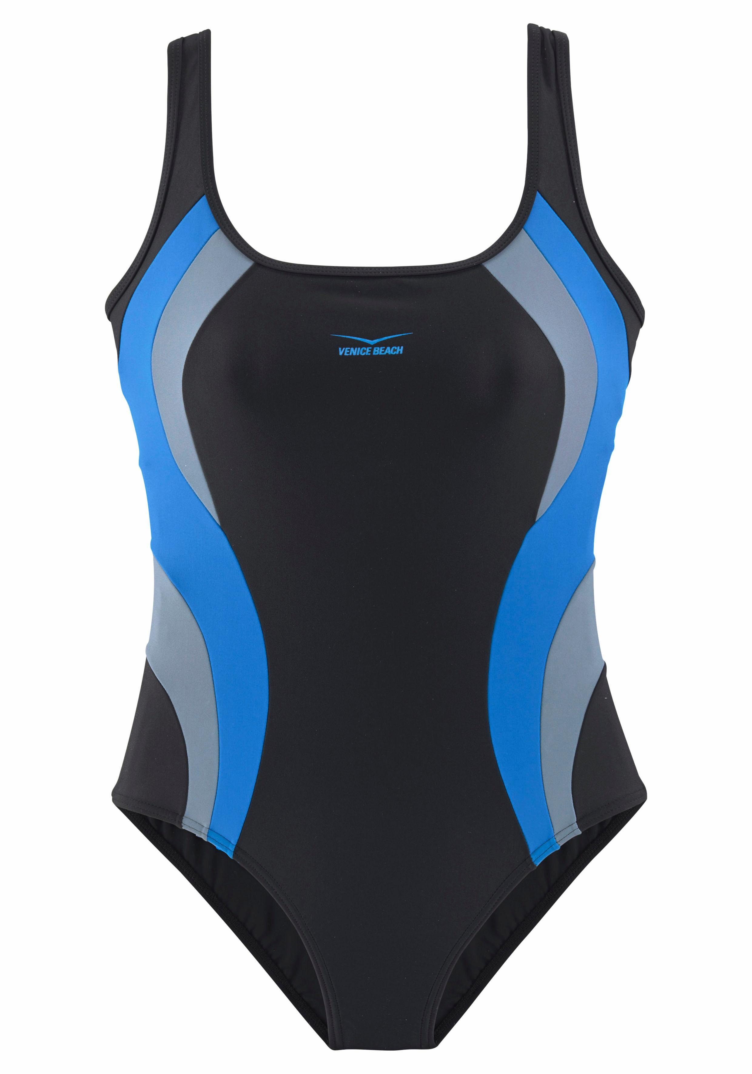 Venice Beach Badpak in een sportief design en met een modellerend effect