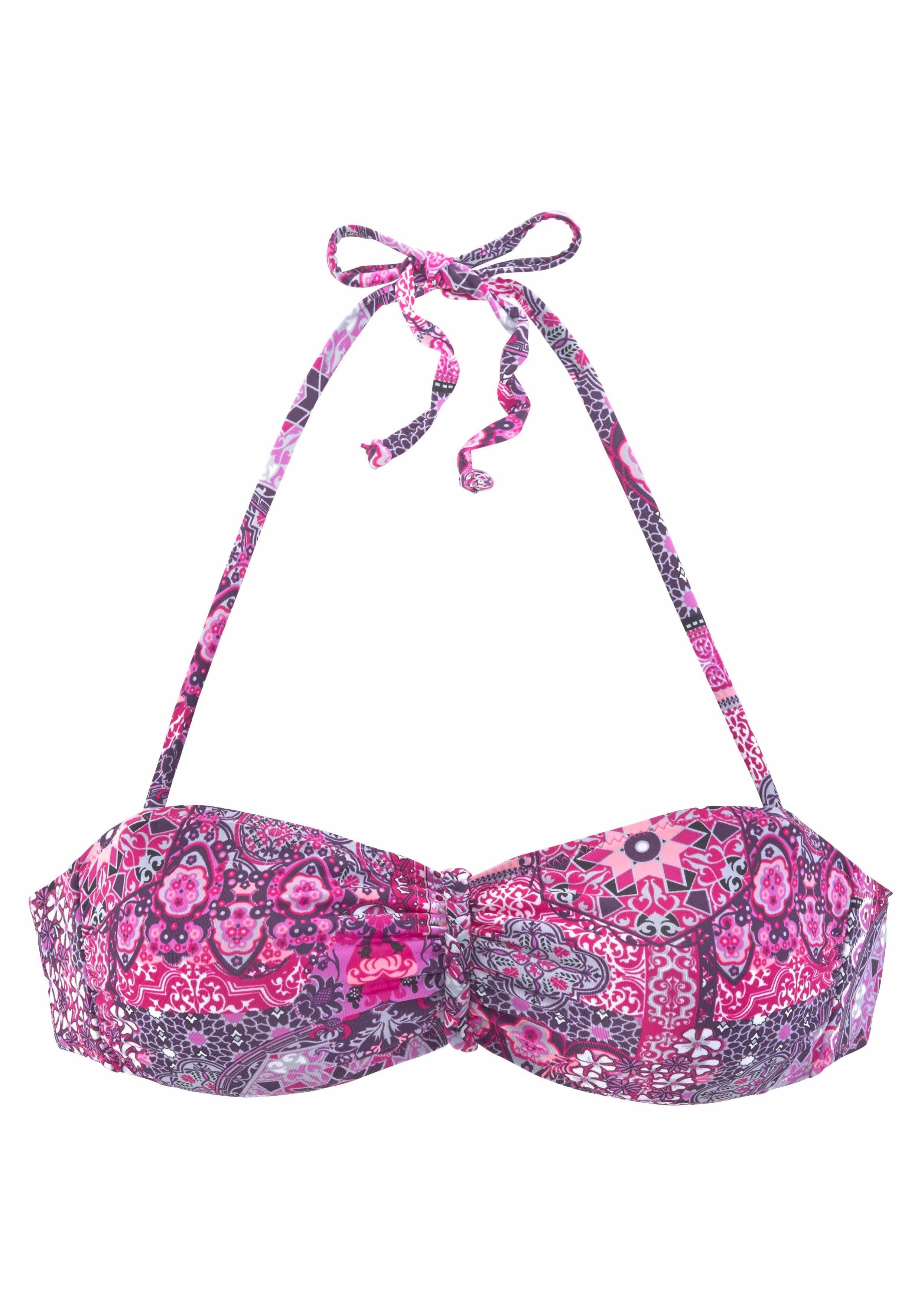 Buffalo Bandeau-bikinitop Shari met paisleyprint