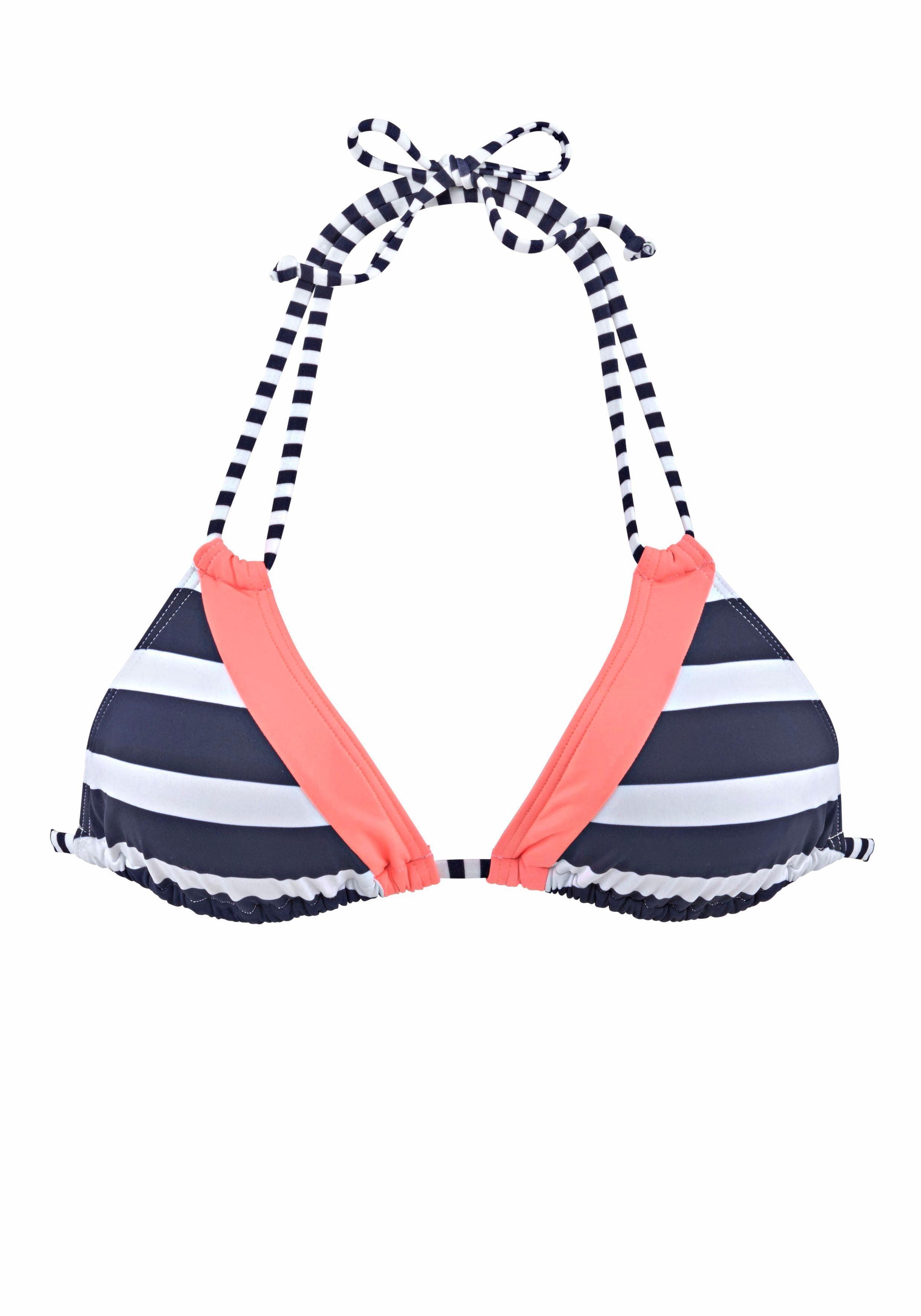 KangaROOS Triangel-bikinitop ANITA verstelbaar top, met uitneembare cups, mix-bikini