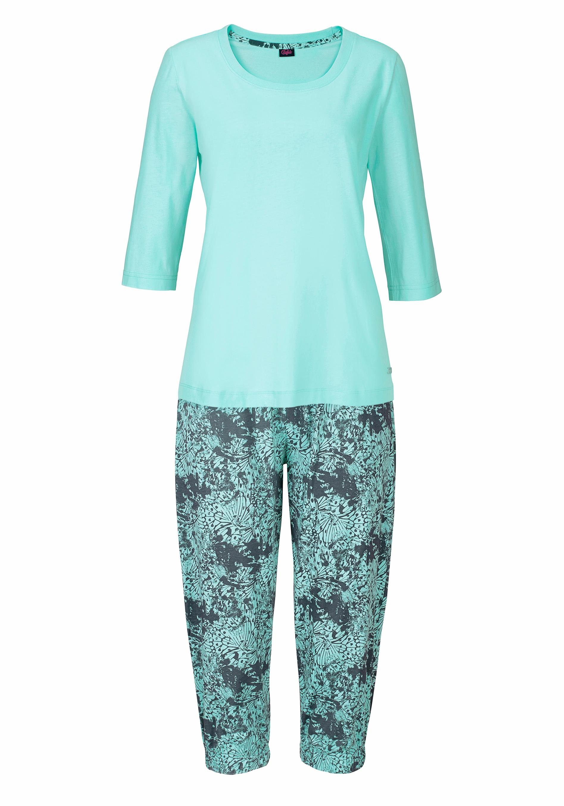 Buffalo Capripyjama met gedessineerde broek (2-delig, 1 stuk)