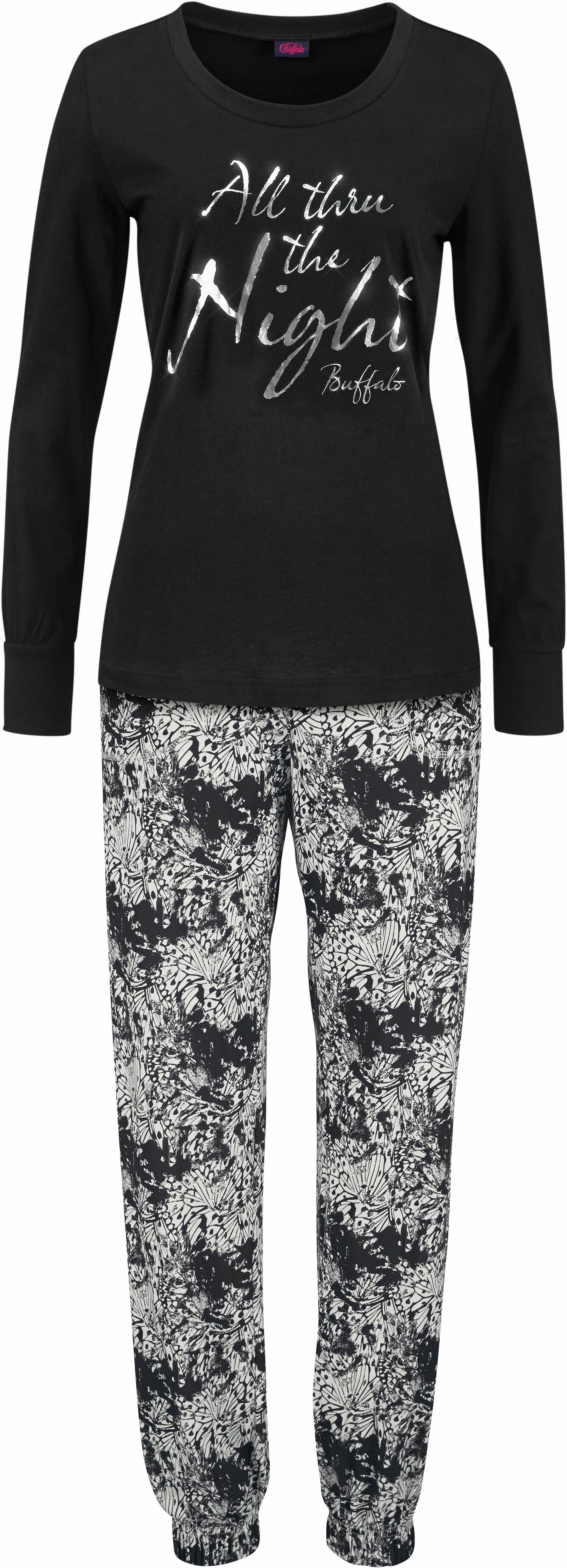 Buffalo Pyjama gedessineerde broek met steekzakken (2-delig, 1 stuk)