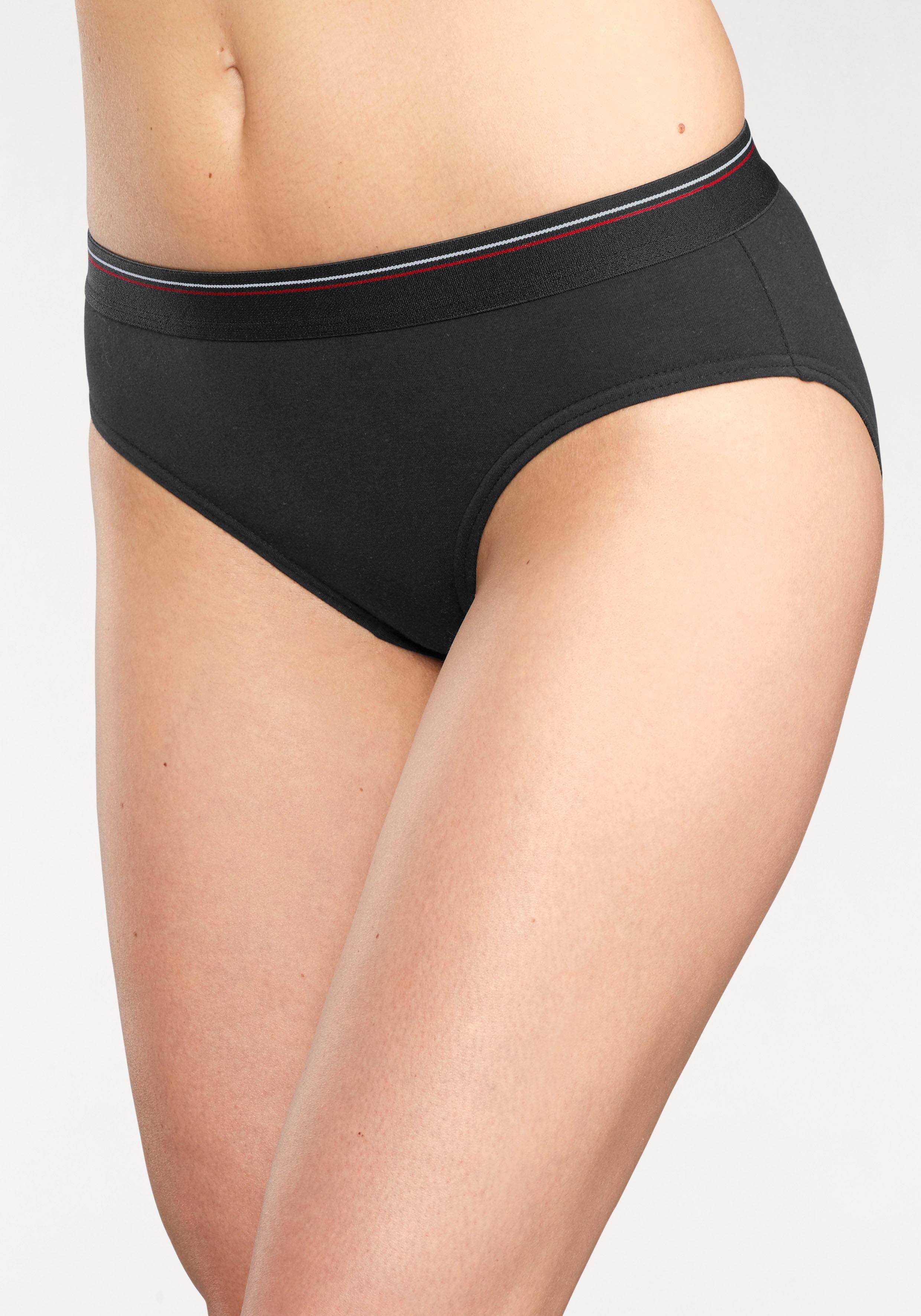 H.I.S Bikinibroekje elastische katoenkwaliteit (6 stuks, Set van 6)