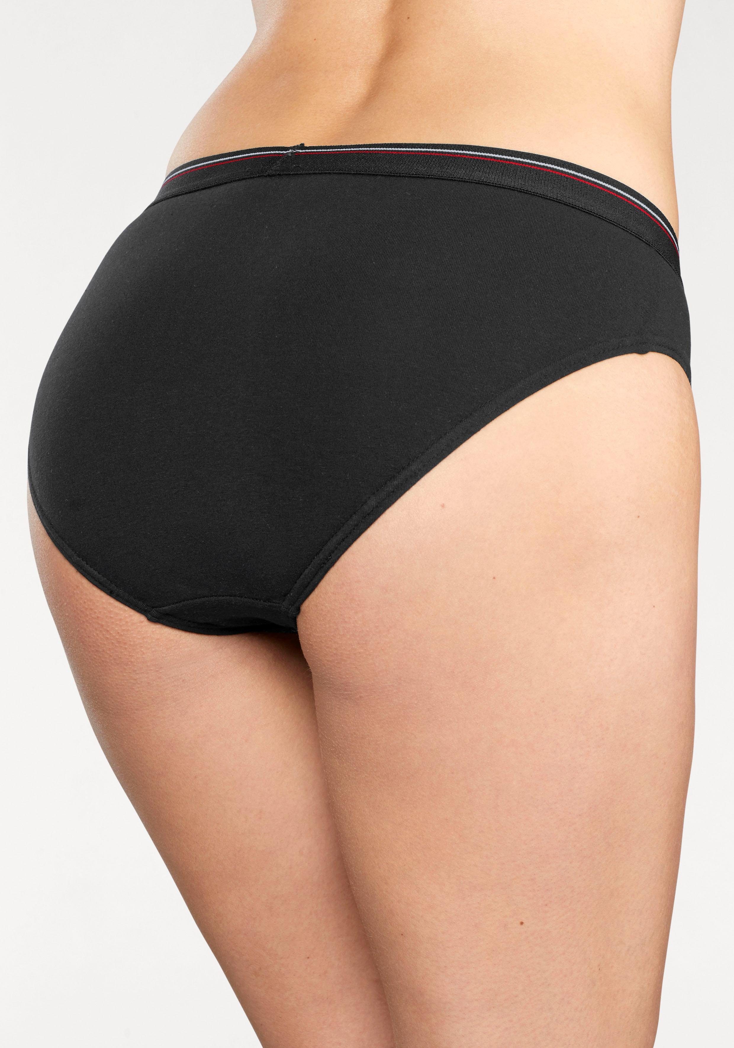 H.I.S Bikinibroekje elastische katoenkwaliteit (6 stuks, Set van 6)