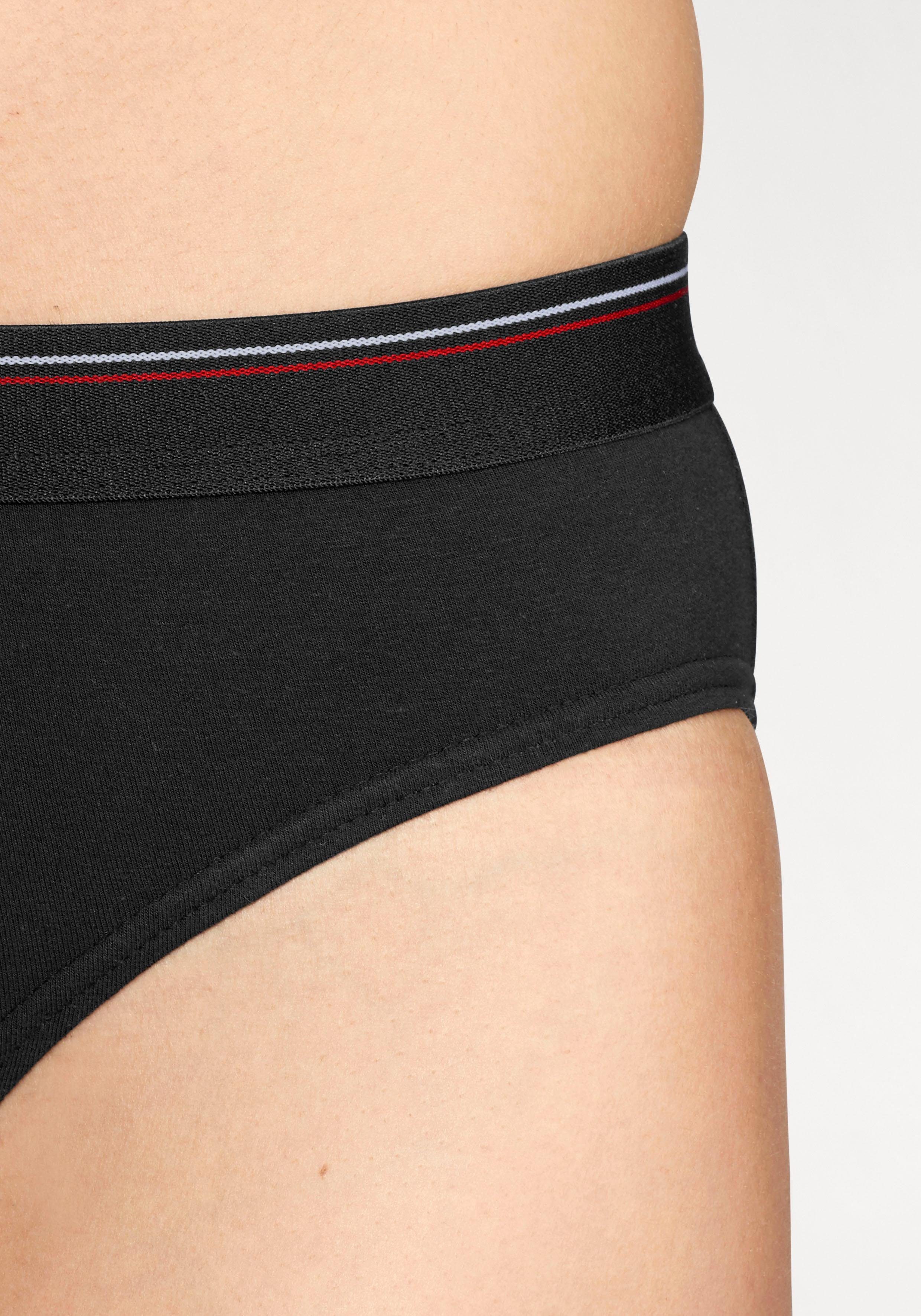 H.I.S Bikinibroekje elastische katoenkwaliteit (6 stuks, Set van 6)