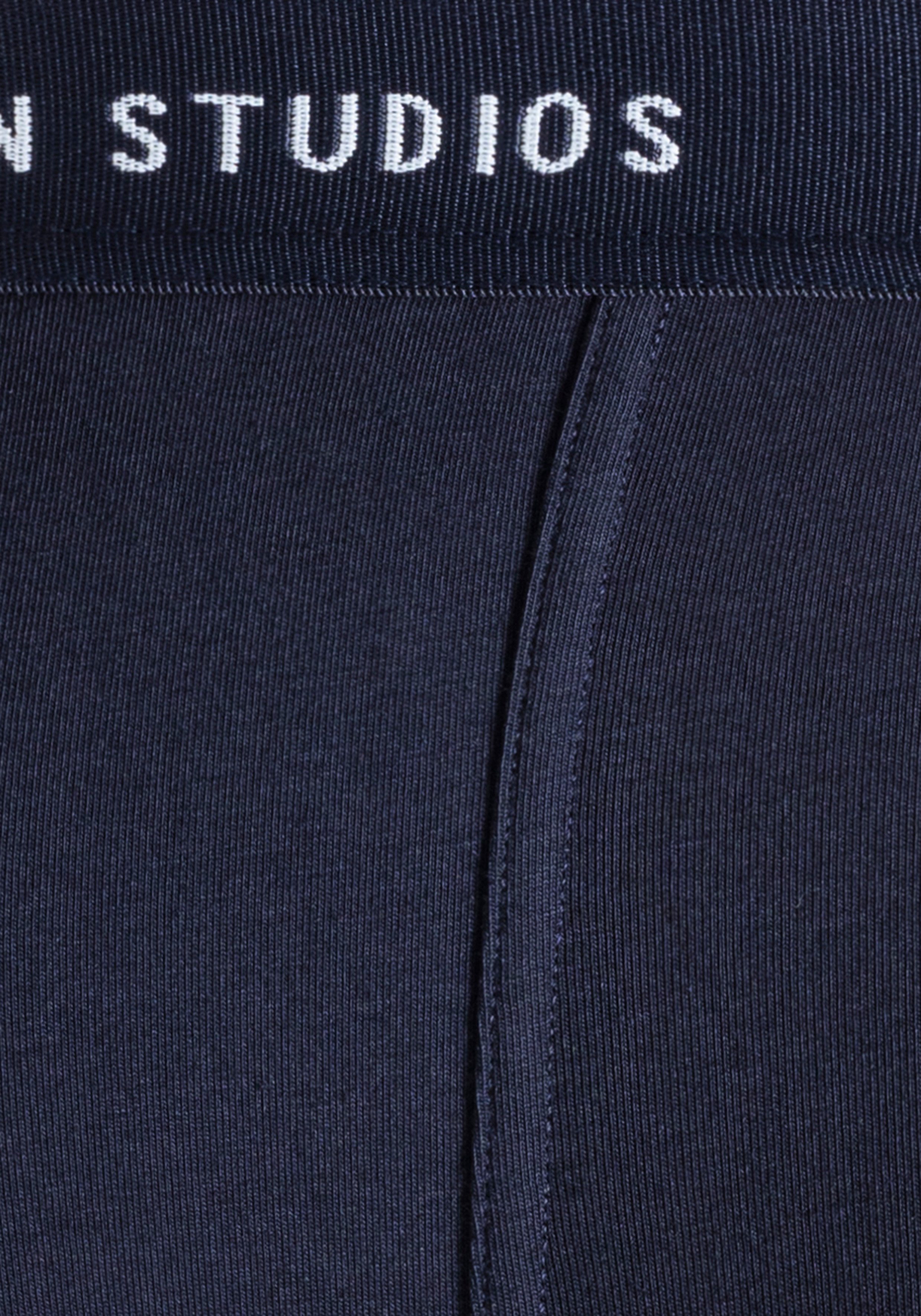 Copenhagen Studios Boxershort voor heren met langere pijpen en logo-tailleband (3 stuks)