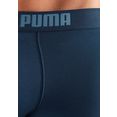 puma hipster in 3 blauwtinten (set, 3 stuks) blauw