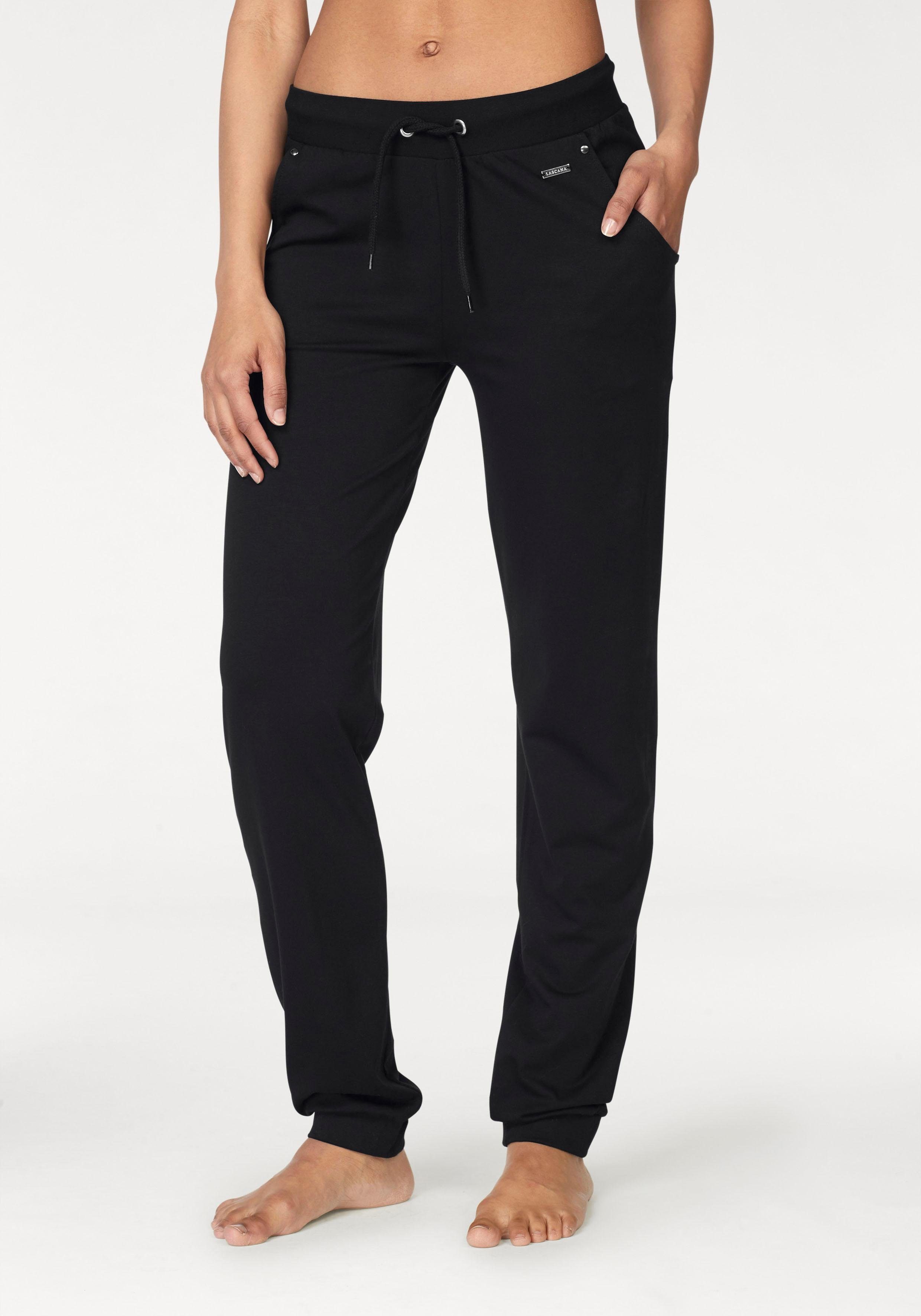 Lascana Relaxbroek met zijzakken, loungepak