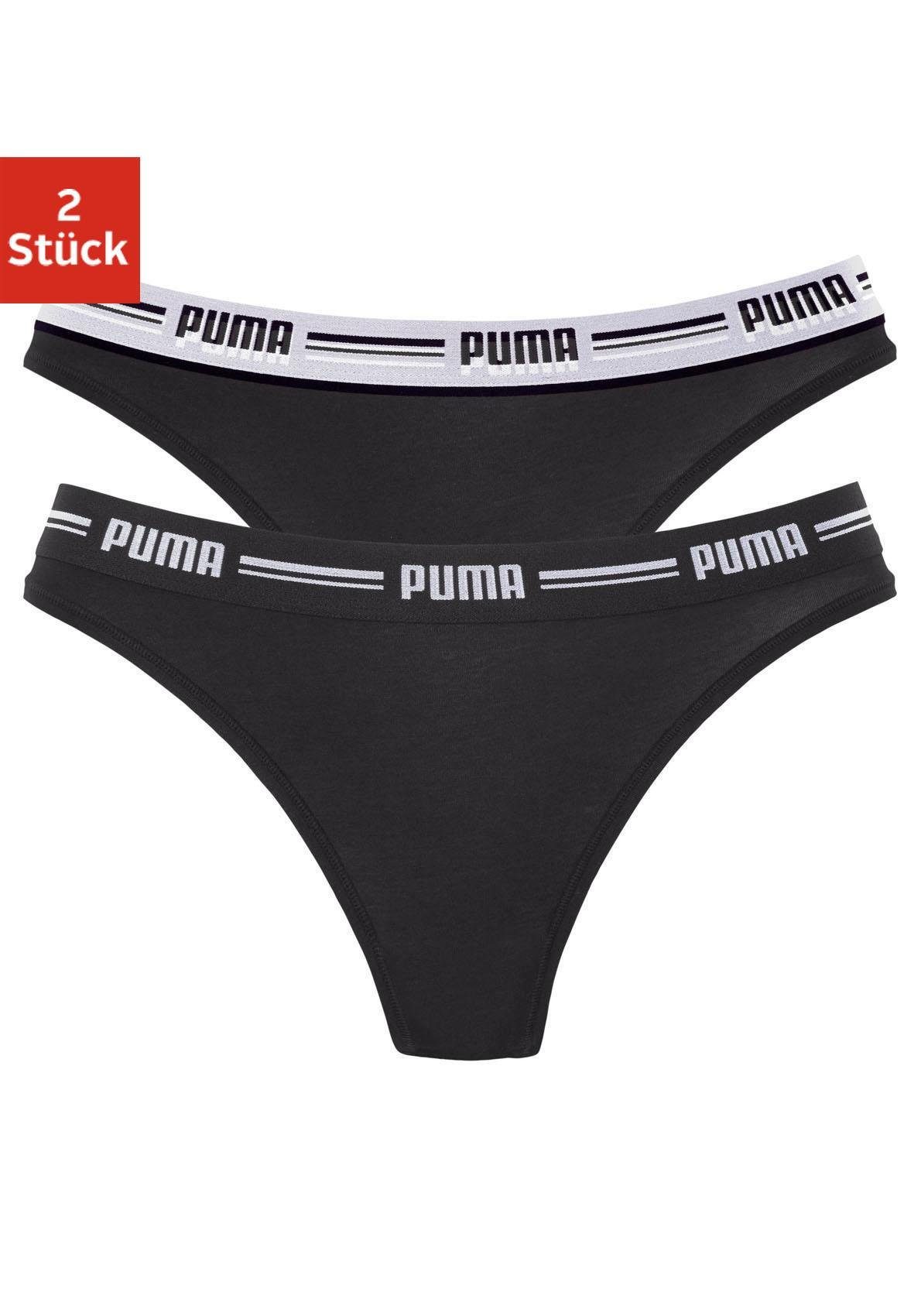 PUMA String Iconic met zachte logoband (2 stuks, Set van 2)
