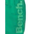 bench. zwemshort met logo-opschrift opzij groen