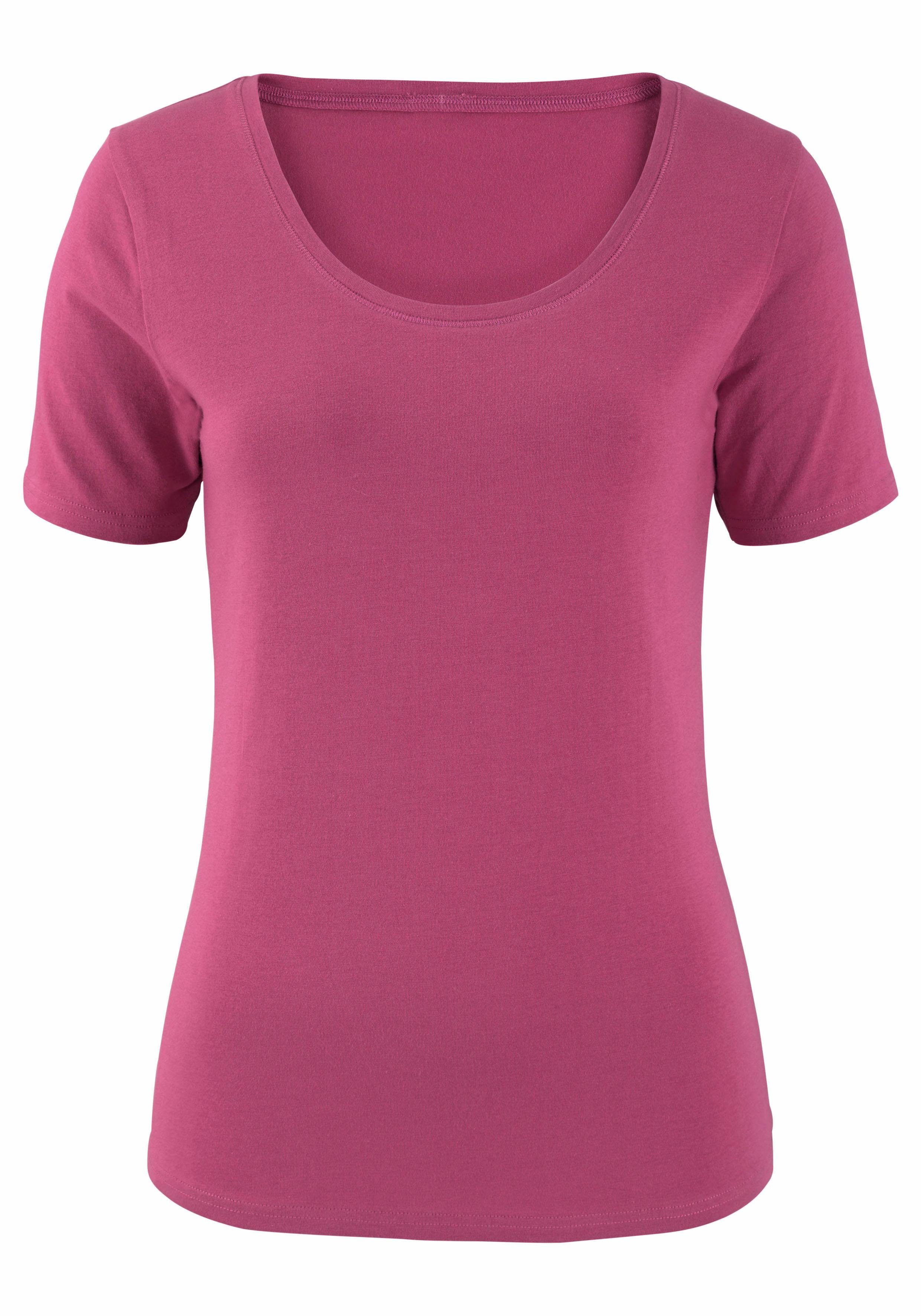 Vivance T-shirt Elastische katoenkwaliteit (Set van 2)