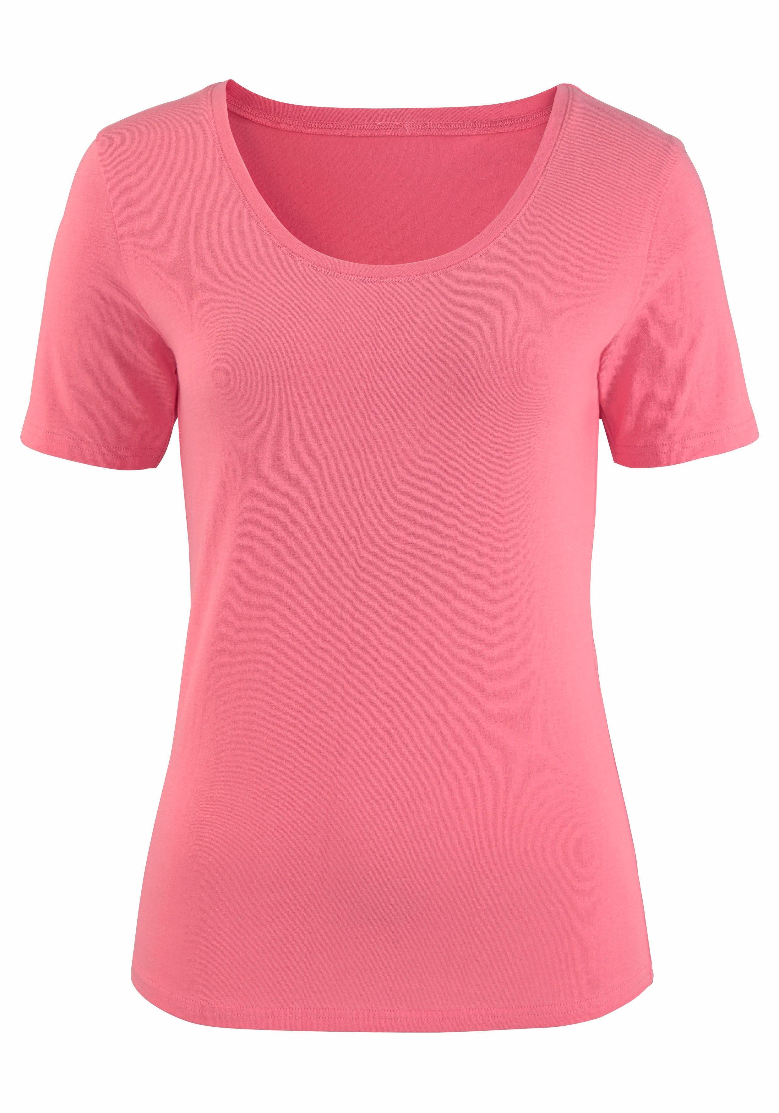 Vivance T-shirt Elastische katoenkwaliteit (Set van 2)