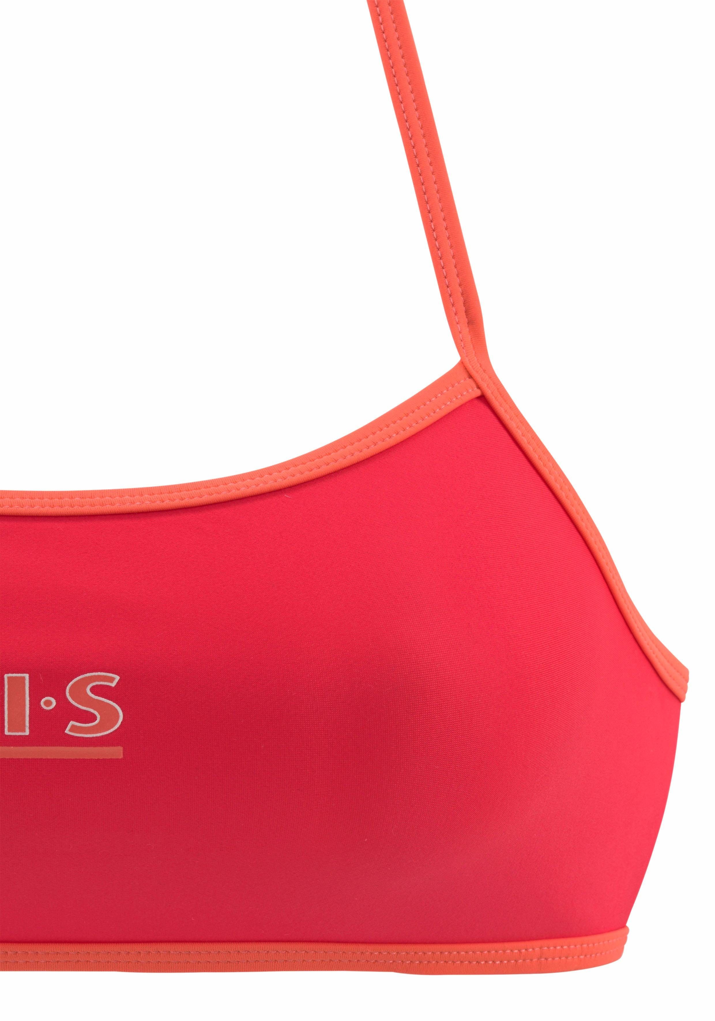 H.I.S Bustierbikini met contrastdetails