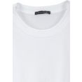 schiesser shirt voor eronder in eenvoudig design (set, 2 stuks, set van 2) wit