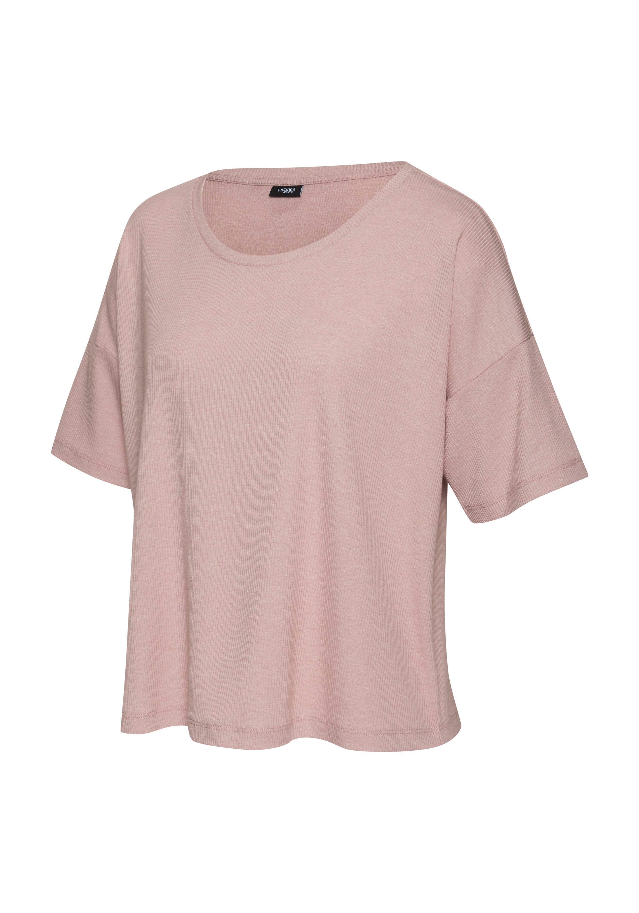 Vivance Dreams T-shirt in zachte ribkwaliteit