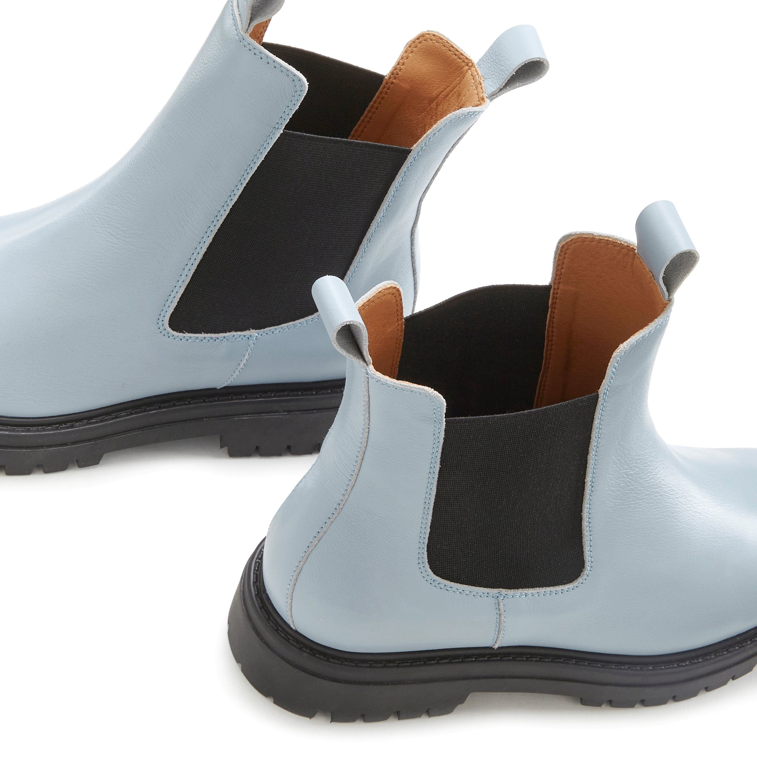 Elbsand Laarsjes Chelsea laarzen, instaplaarzen, bikerboots van leer