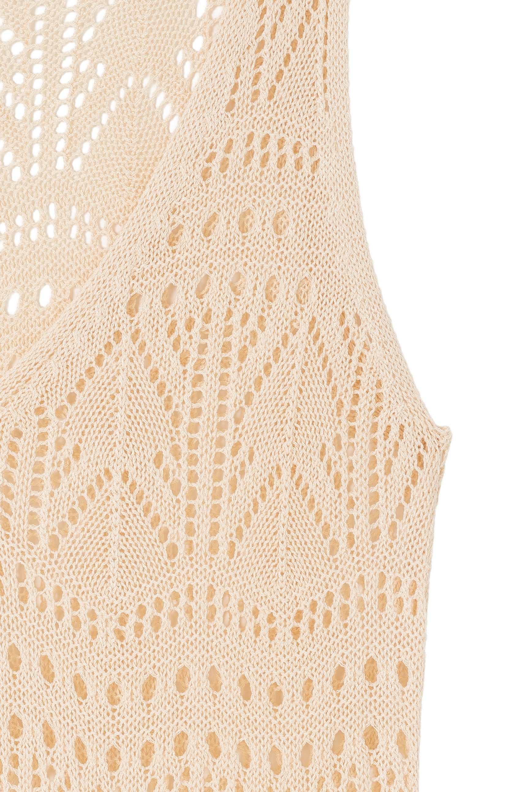 s.Oliver RED LABEL Beachwear Gebreide jurk in maxi lengte