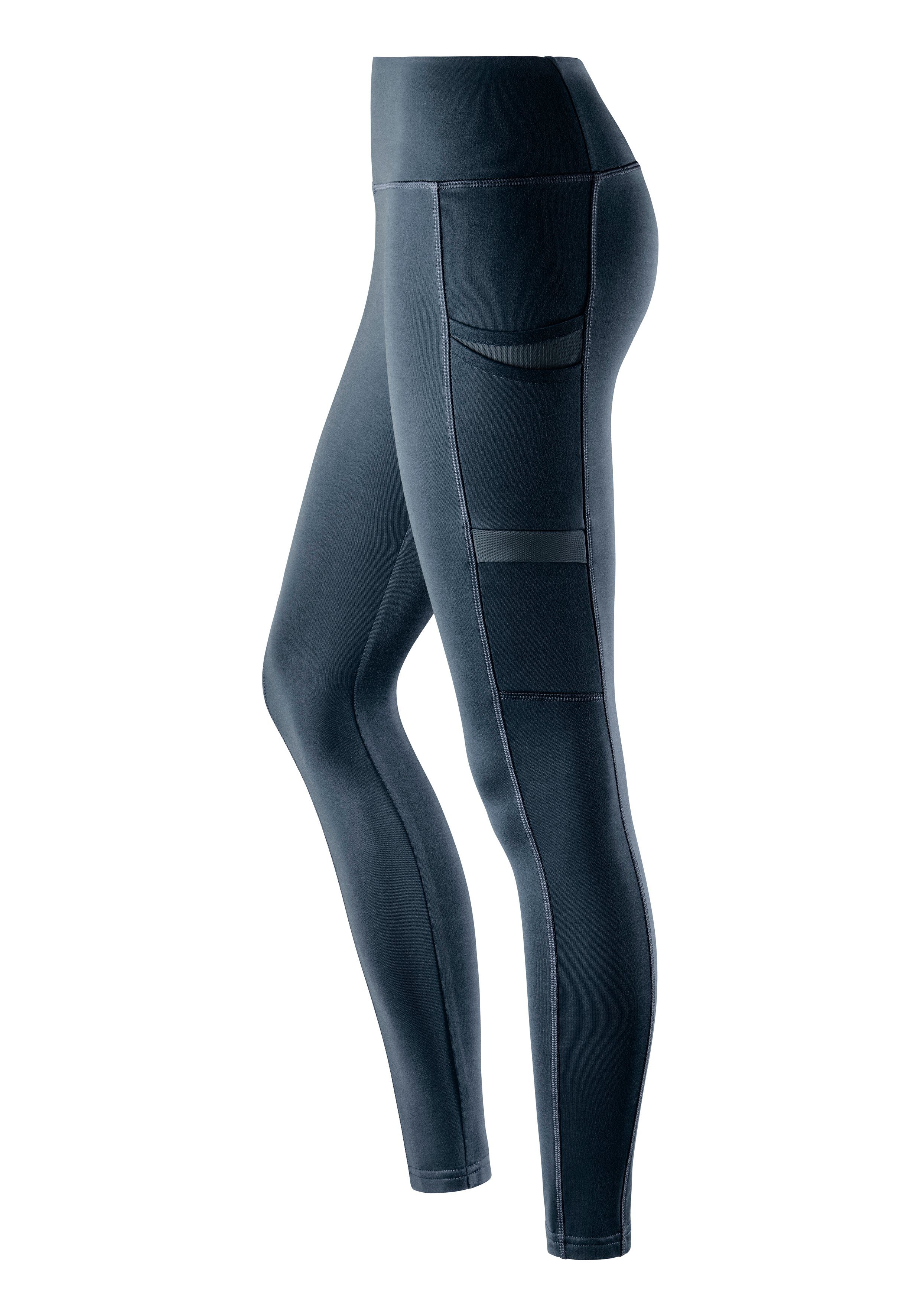 active by Lascana Runningtights Hybrid Leggings Hybride leggings, trekkingbroek met praktische zakken