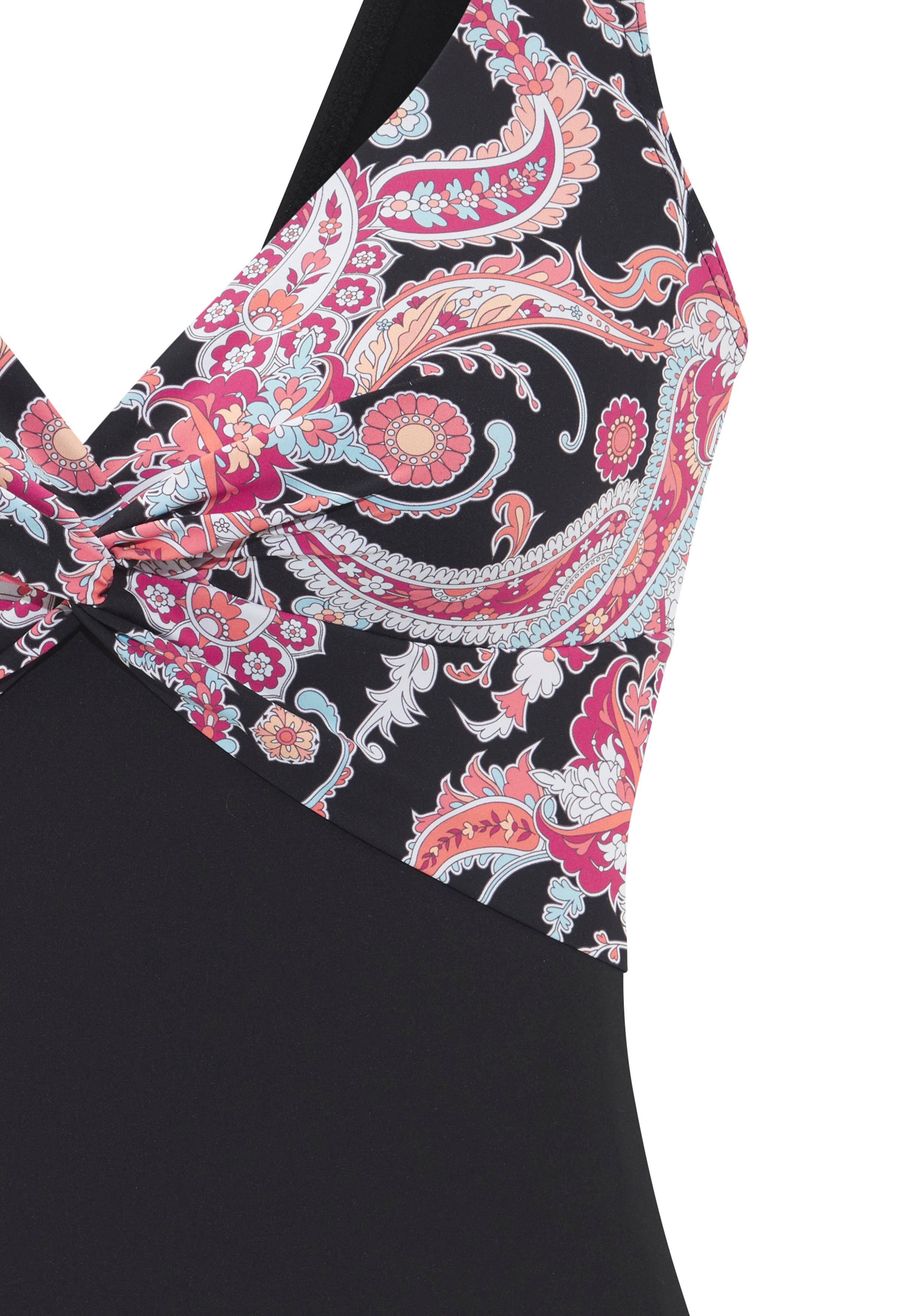 Sunseeker Badpak PALINA in paisleyprint en met shaping-effect