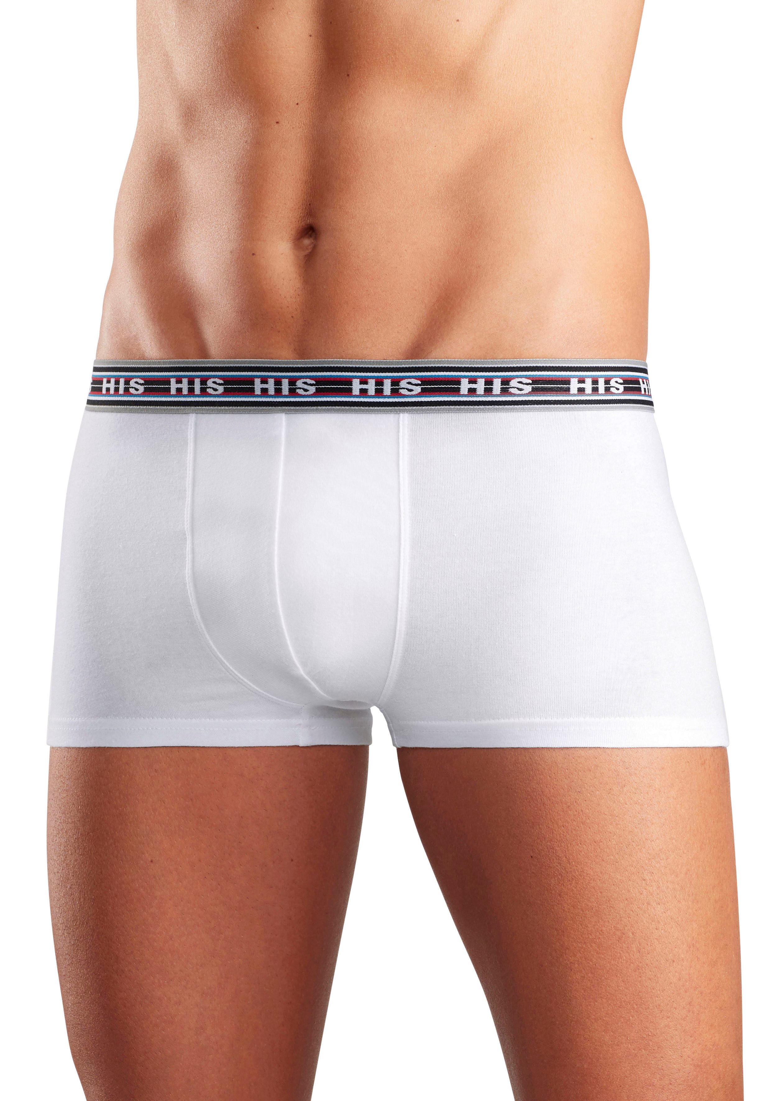 H.I.S Hipster strak zittende boxershorts van katoen-stretch (set, 5 stuks)