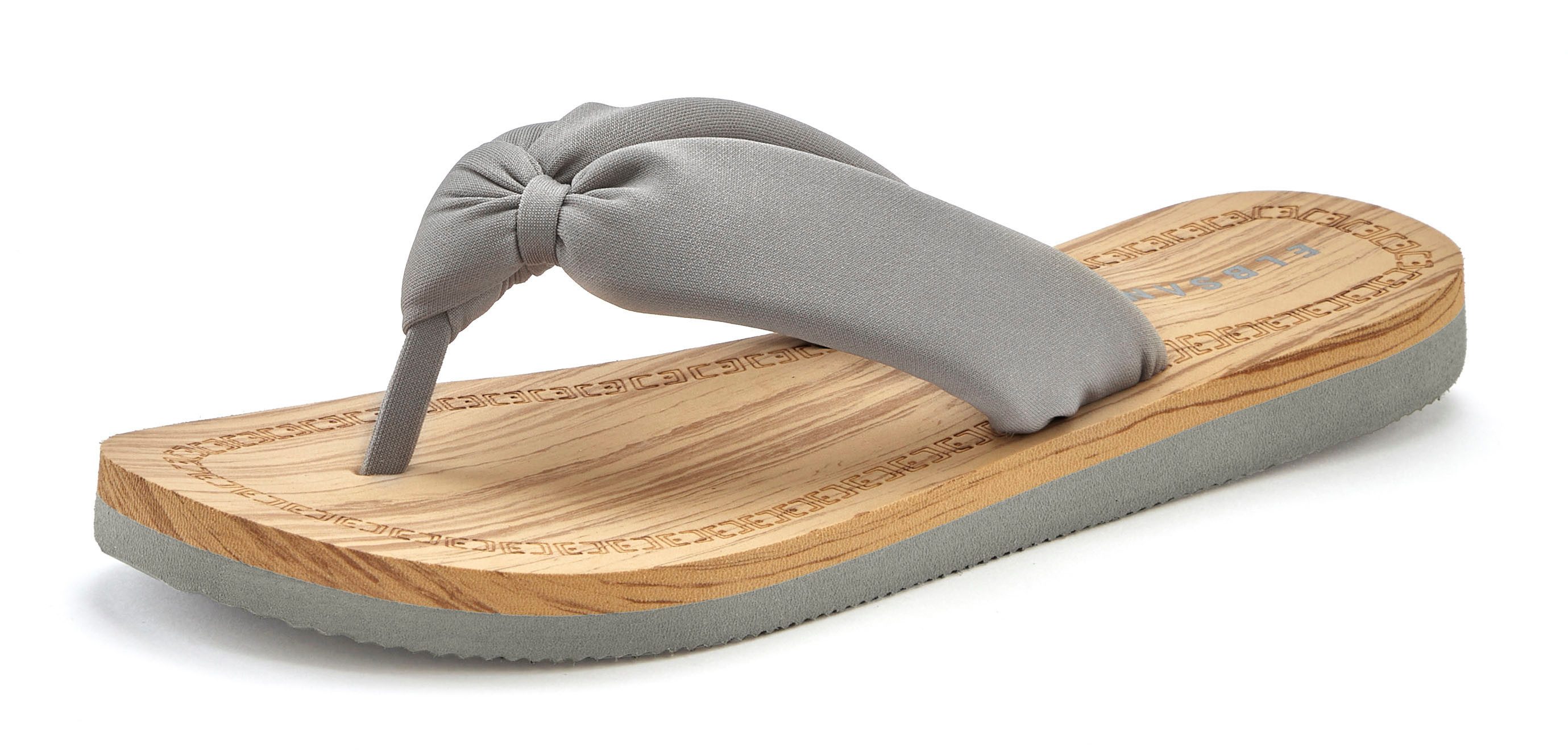 Elbsand Badslippers Sandaal, pantoletten, badschoen ultralicht VEGAN