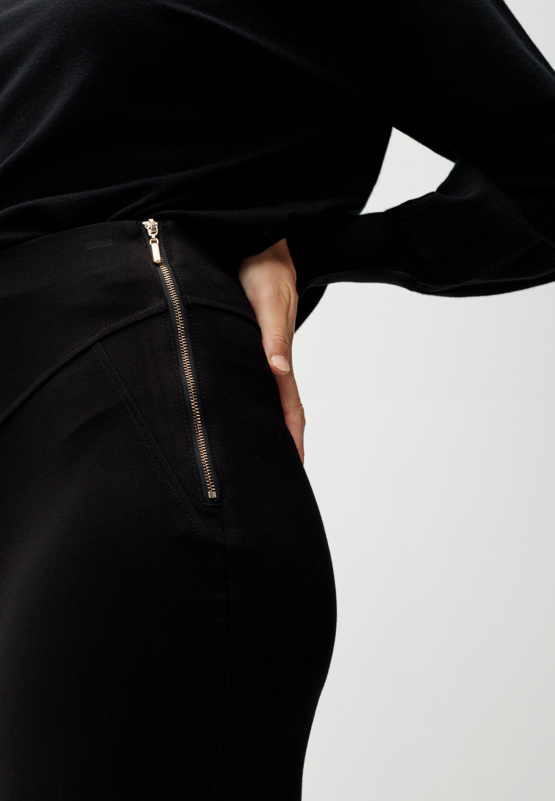 Lascana Gebreide trui met klein staande kraag, fijngebreide trui, casual-chic
