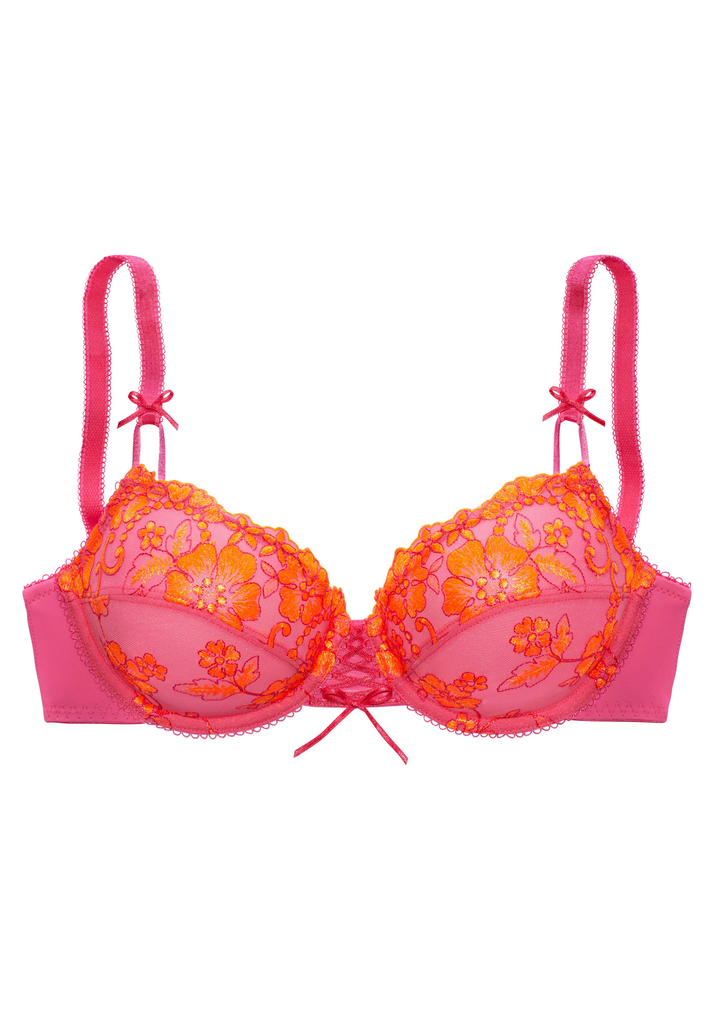 Lascana Beugel-bh WANDA met siersluiting en borduurkant, dessous