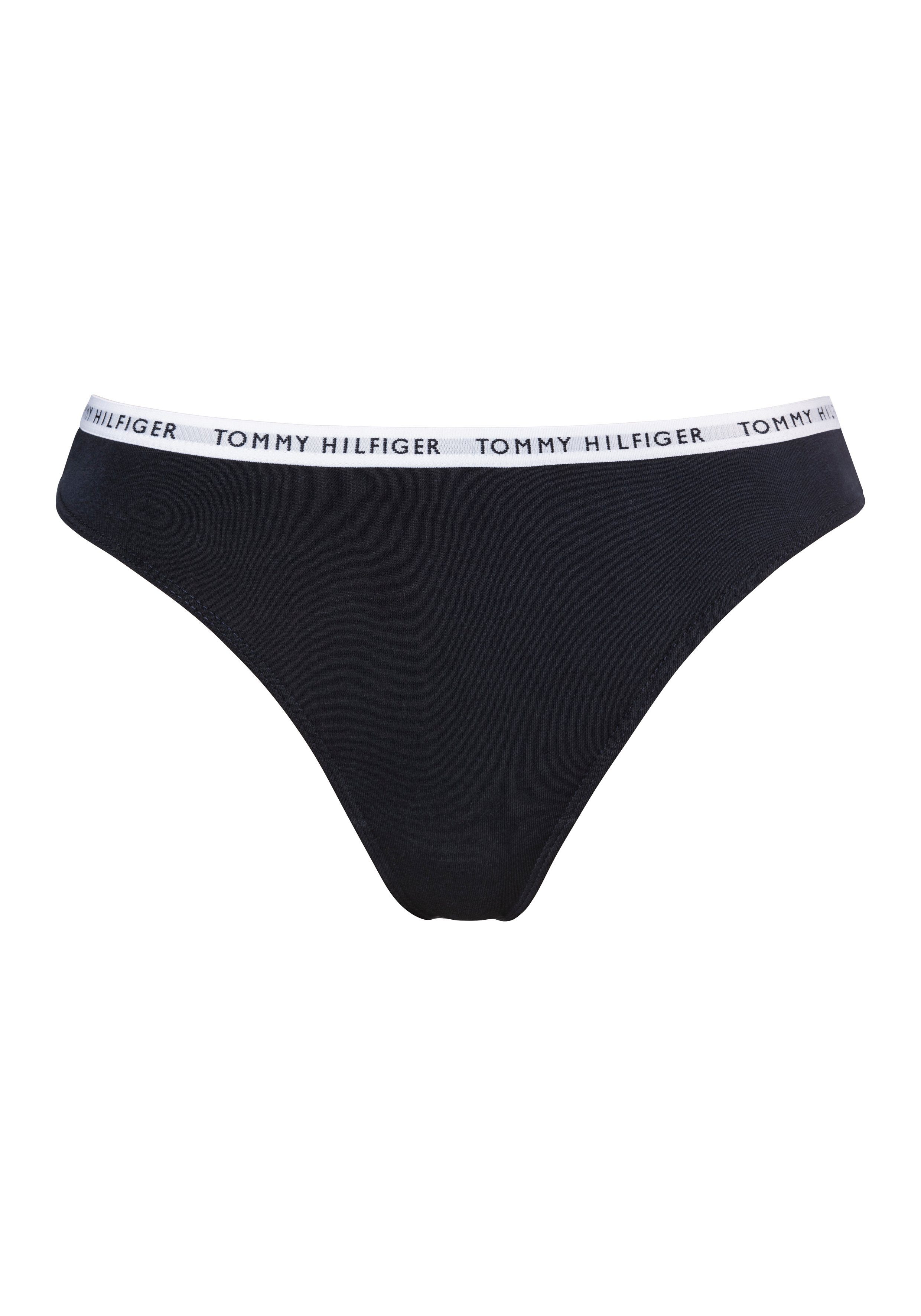 Tommy Hilfiger Underwear Slip met smalle logoboord (3 stuks)