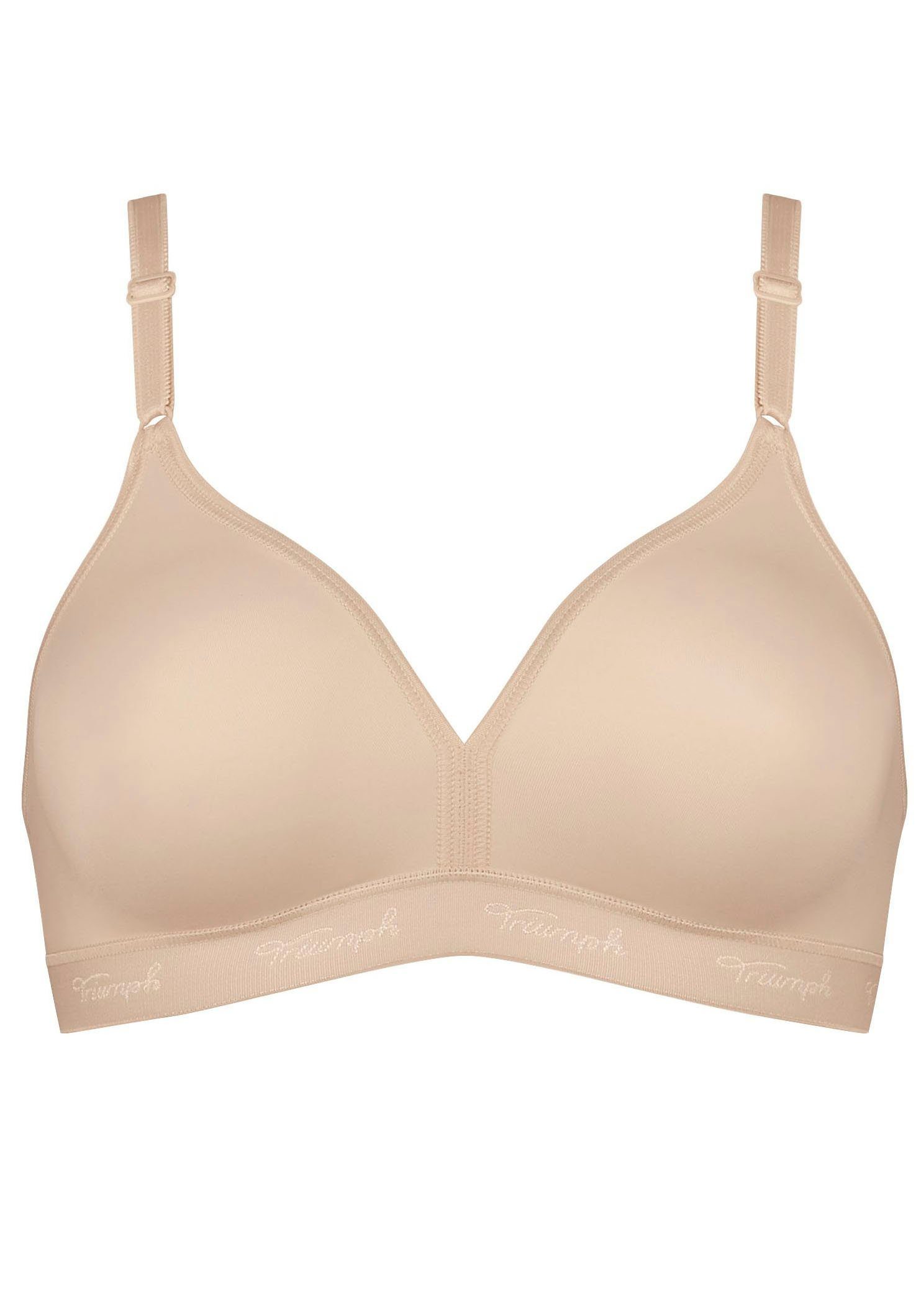 Triumph Bh zonder beugels Microfun N Cup B-D, Basic lingerie