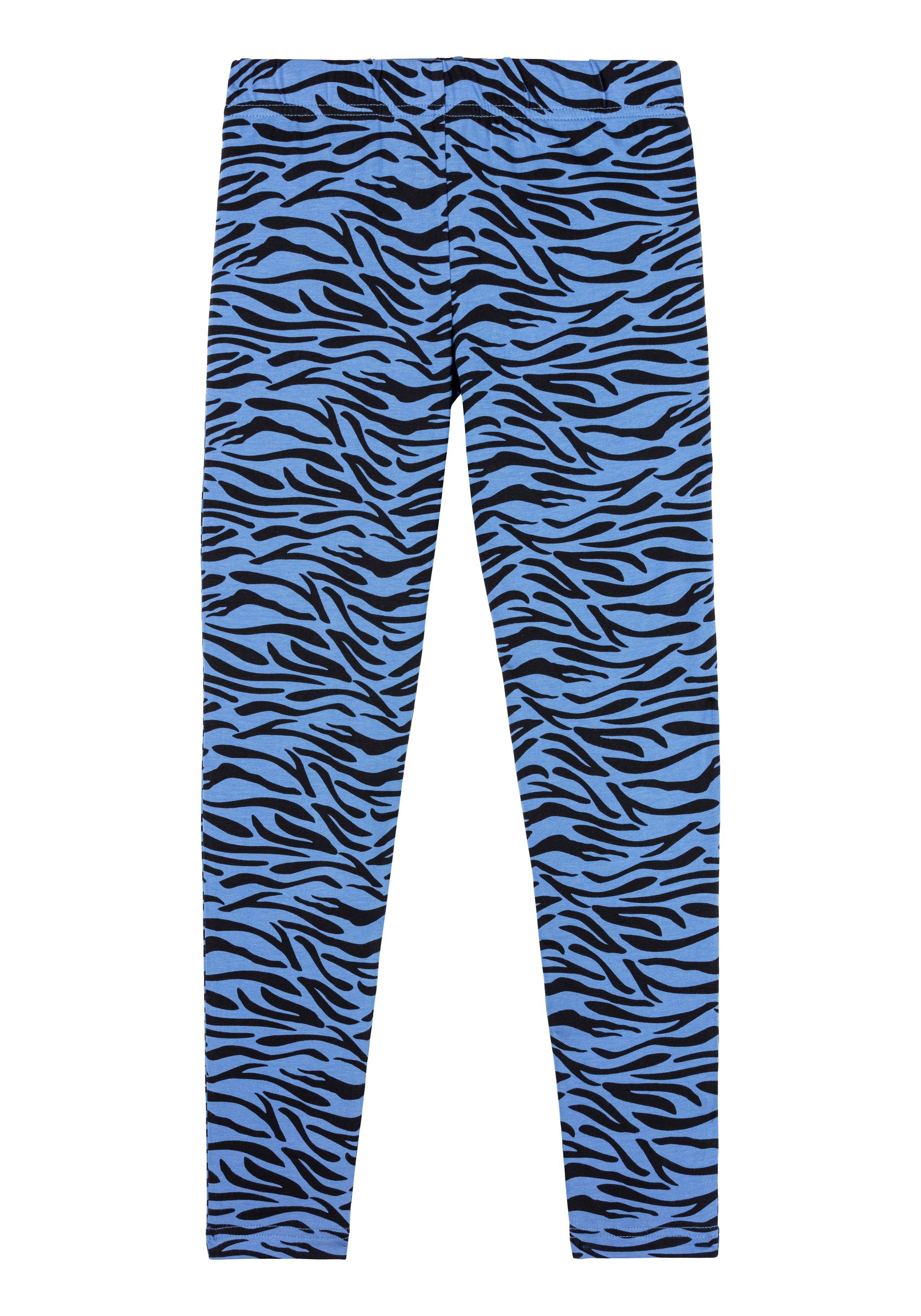 Buffalo Pyjama Pyjama met zebra-patroon (2-delig, 1 stuk)