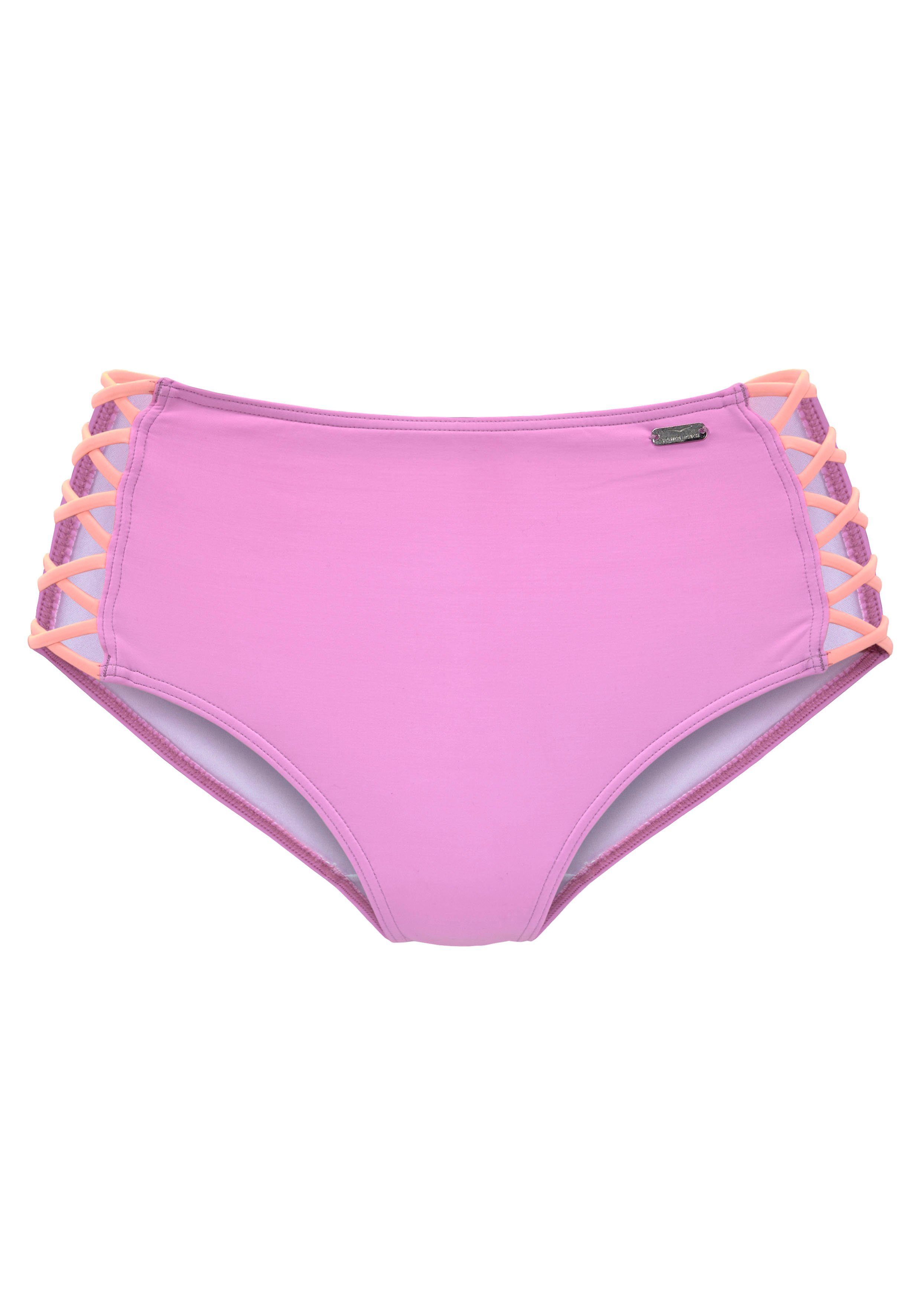 Venice Beach Highwaist-bikinibroekje ANNA met opzij gekruiste bandjes