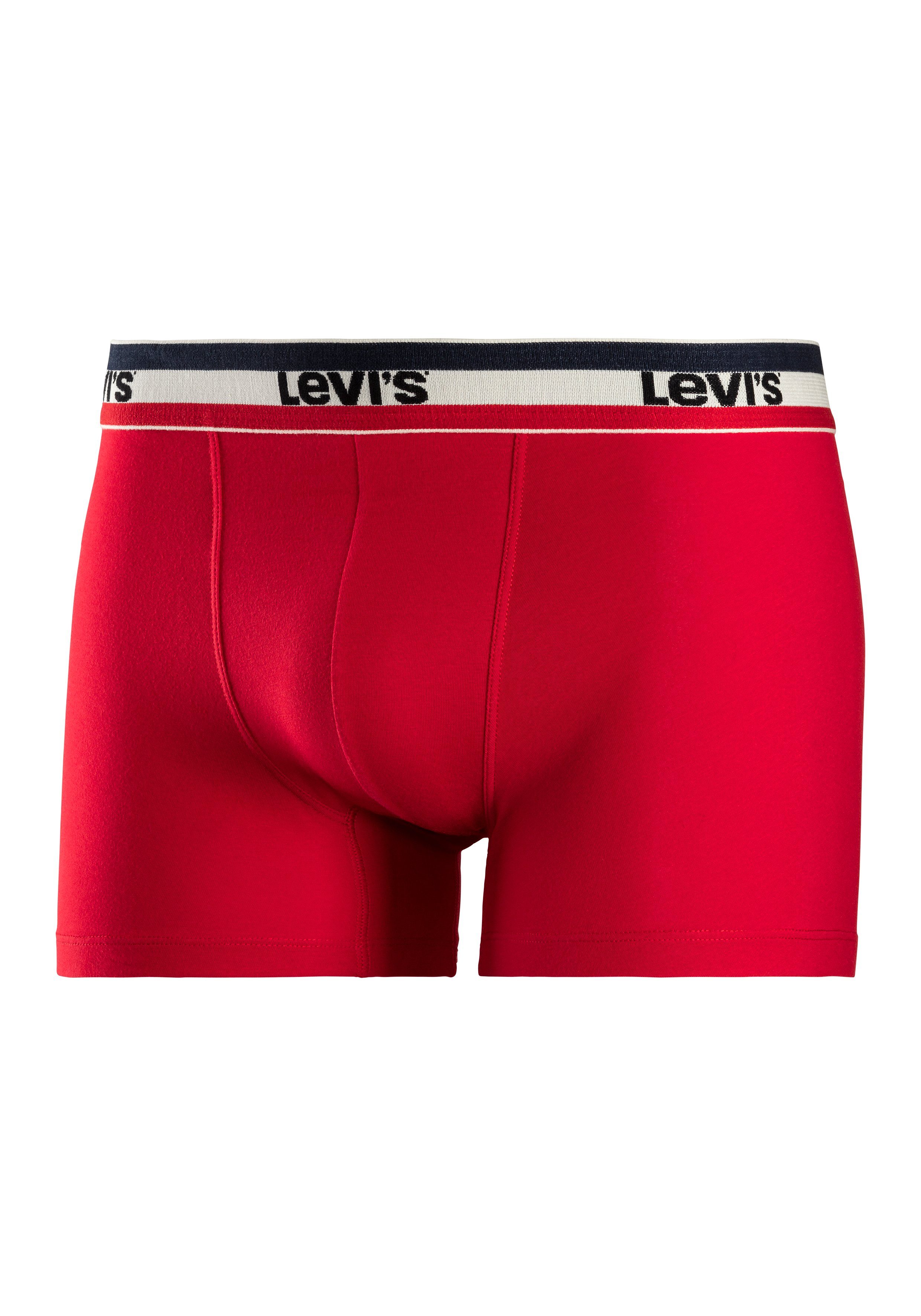 Levi's® Boxershort met contrasterend logo-tailleband (3 stuks)