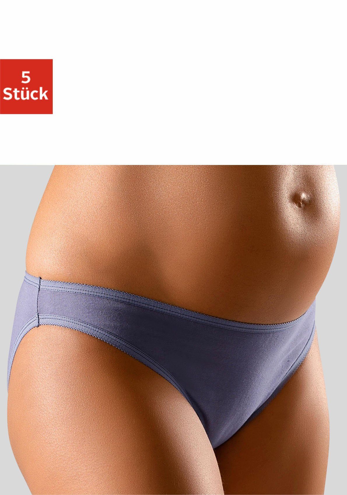 Petite fleur Positieslip met lage band (5 stuks)