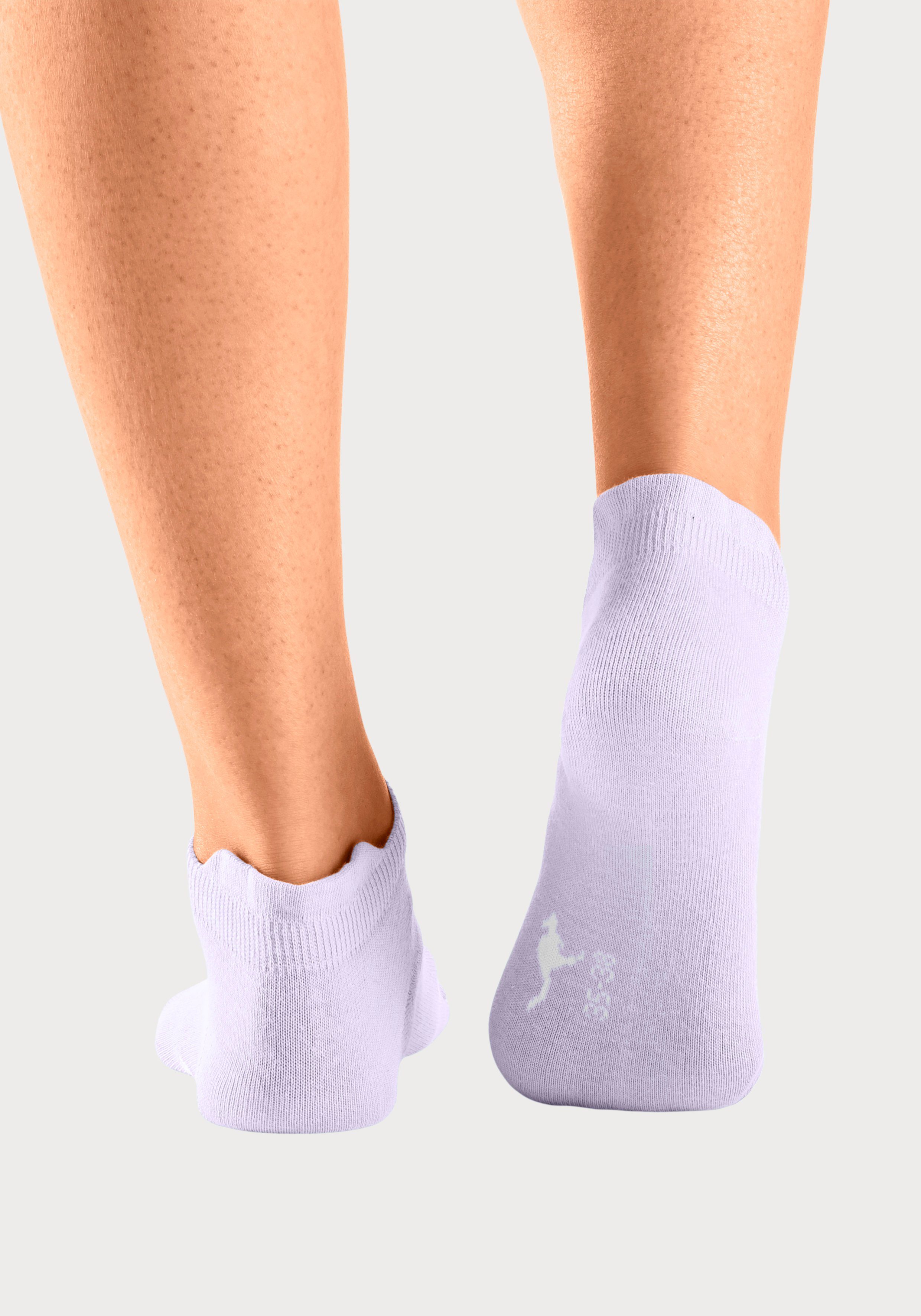 KangaROOS Sneakersokken met verhoogde boord (set, 10 paar)