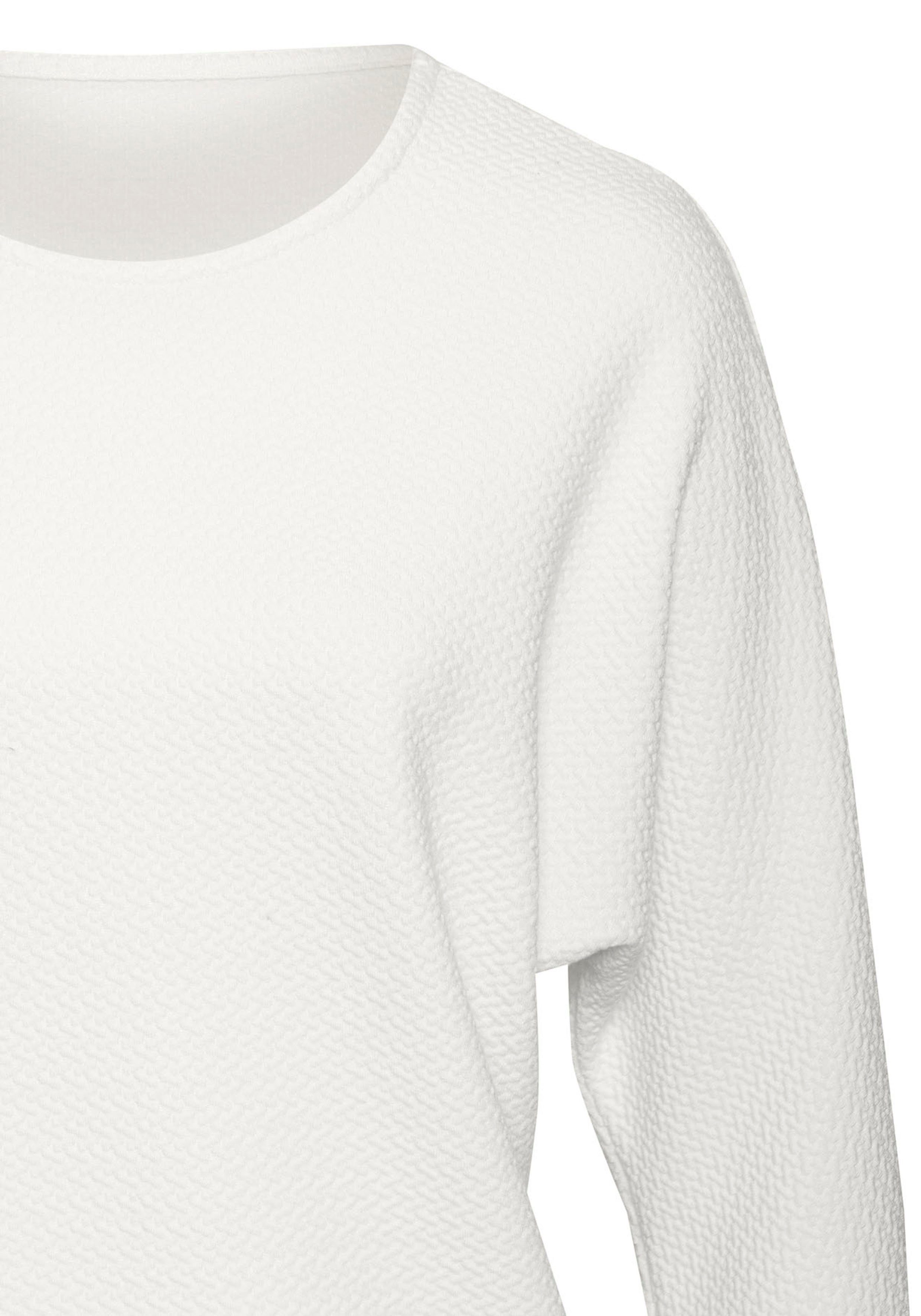 Vivance Shirt met lange mouwen Van kreukvrije structuurkwaliteit (1-delig)