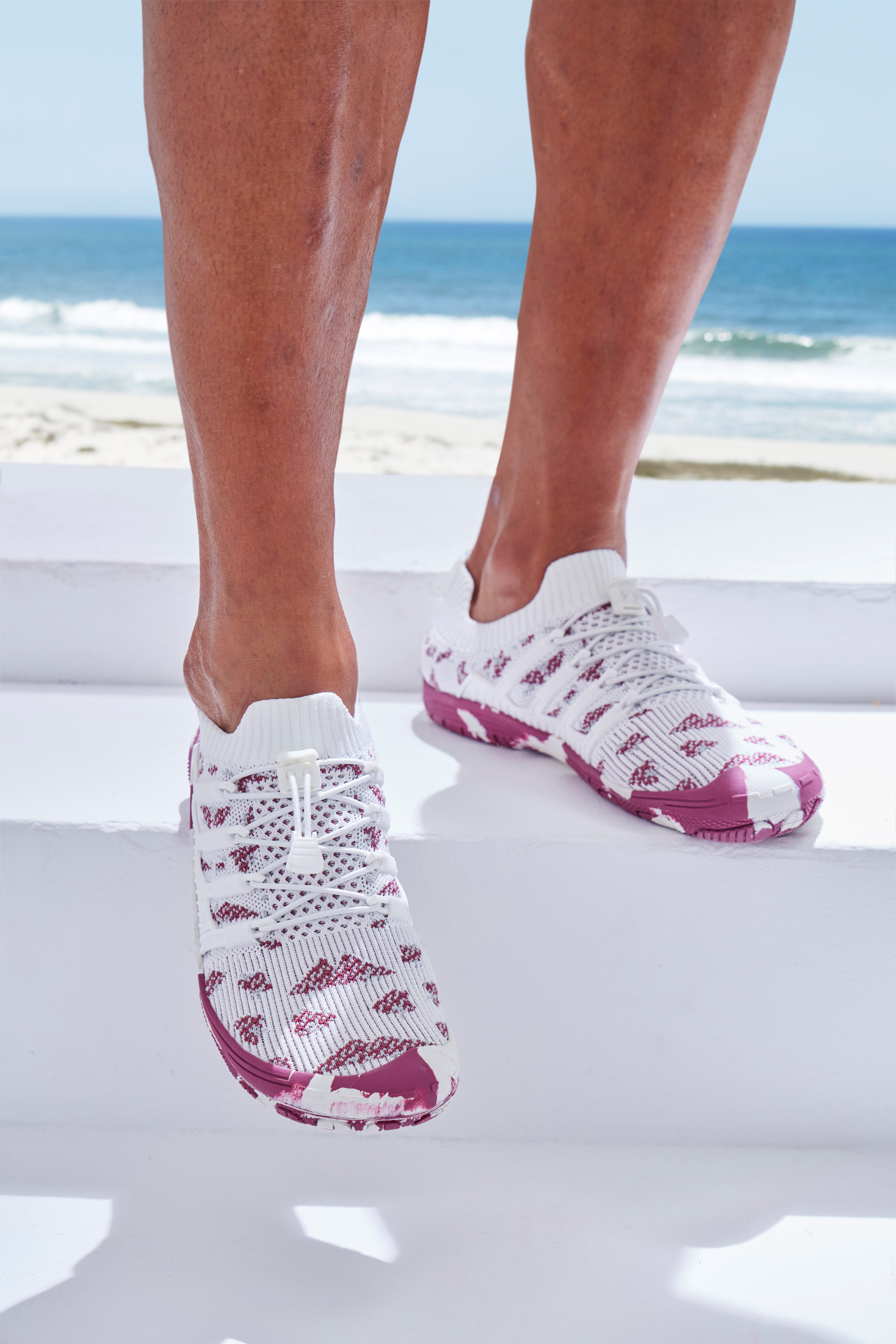 Venice Beach Waterschoenen Bad schoen, slipper, waterschoen met elastische banden voor snel instappen, unisex vegan