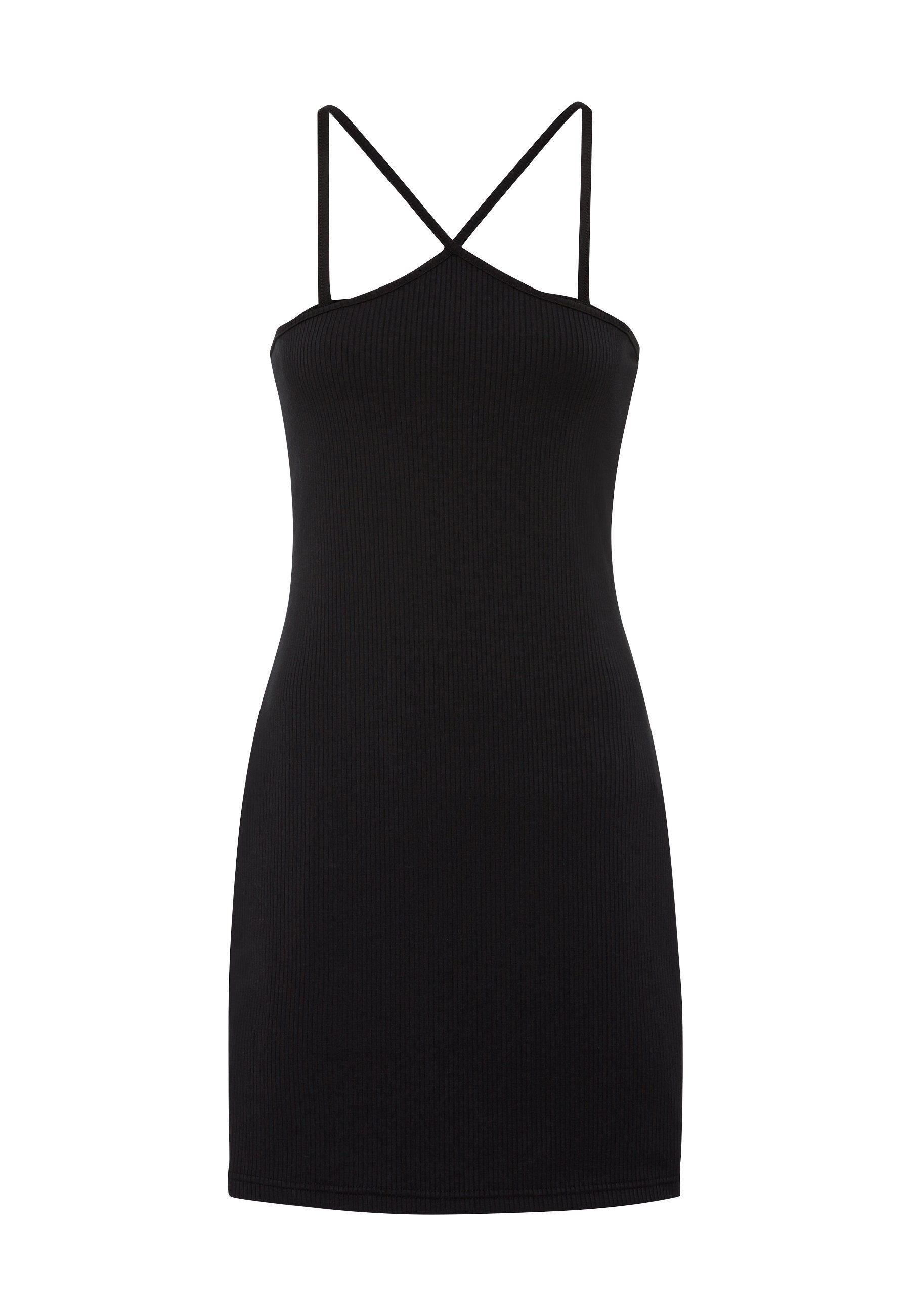 LSCN by LASCANA Mini-jurk van ribmateriaal