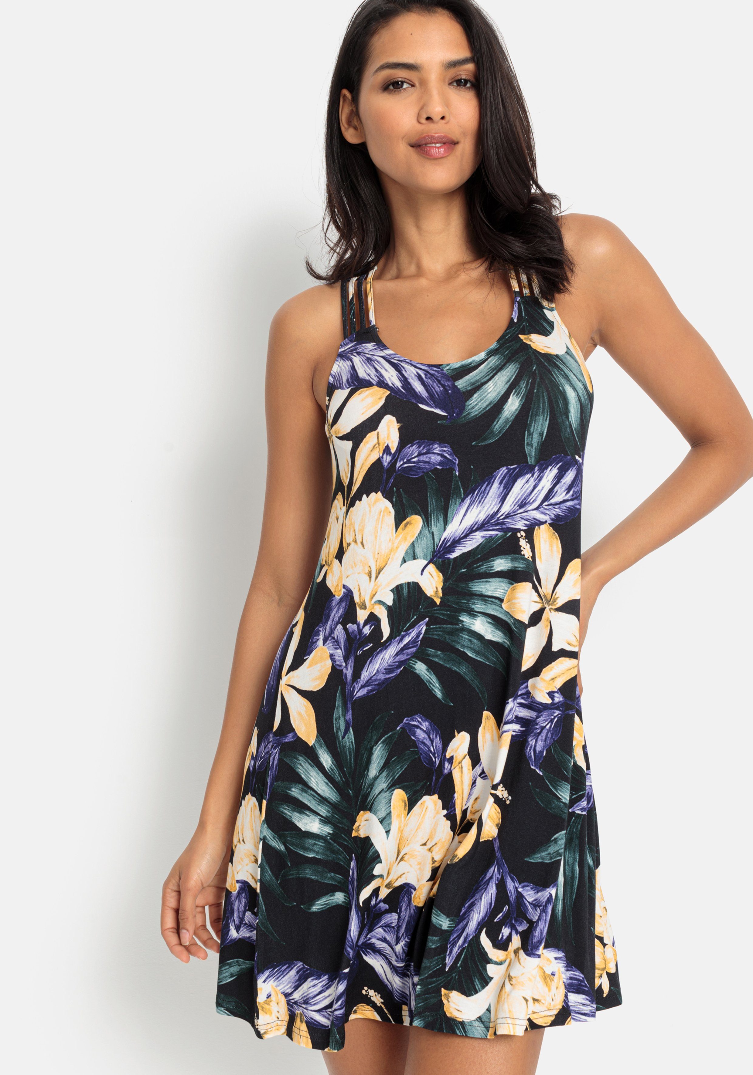 Lascana Strandjurk met bijzonder bandjesdesign