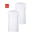 schiesser shirt voor eronder in eenvoudig design (set, 2 stuks, set van 2) wit