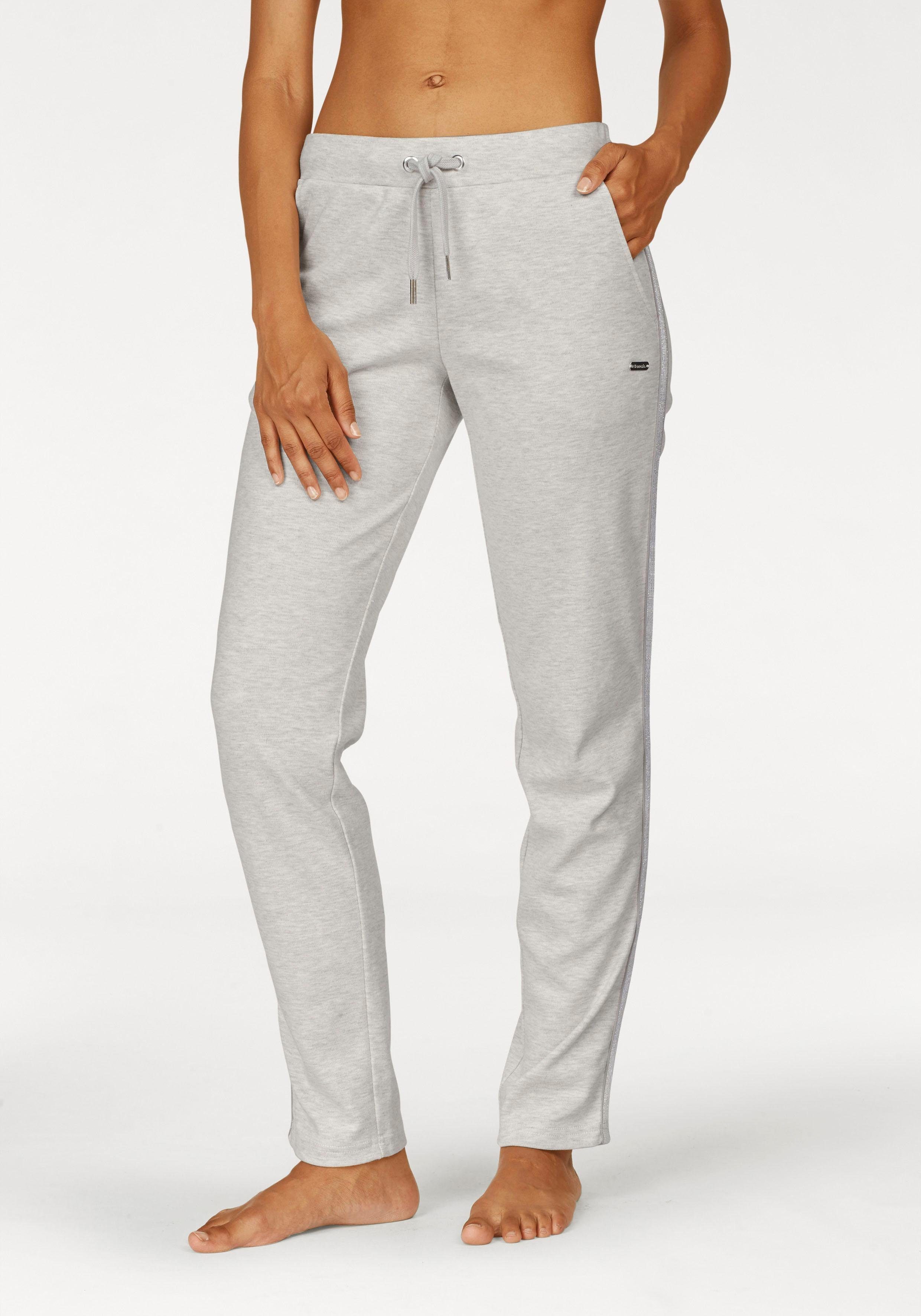 Bench. Loungewear Homewearbroek met metallic-strepen, loungewear, loungepak