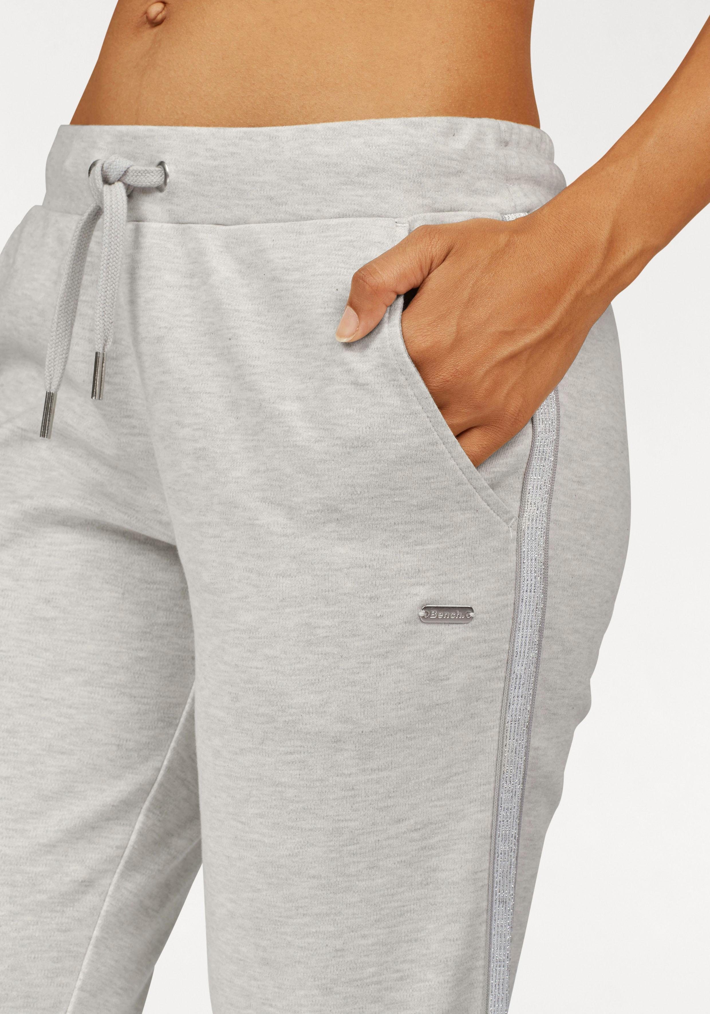Bench. Loungewear Homewearbroek met metallic-strepen, loungewear, loungepak
