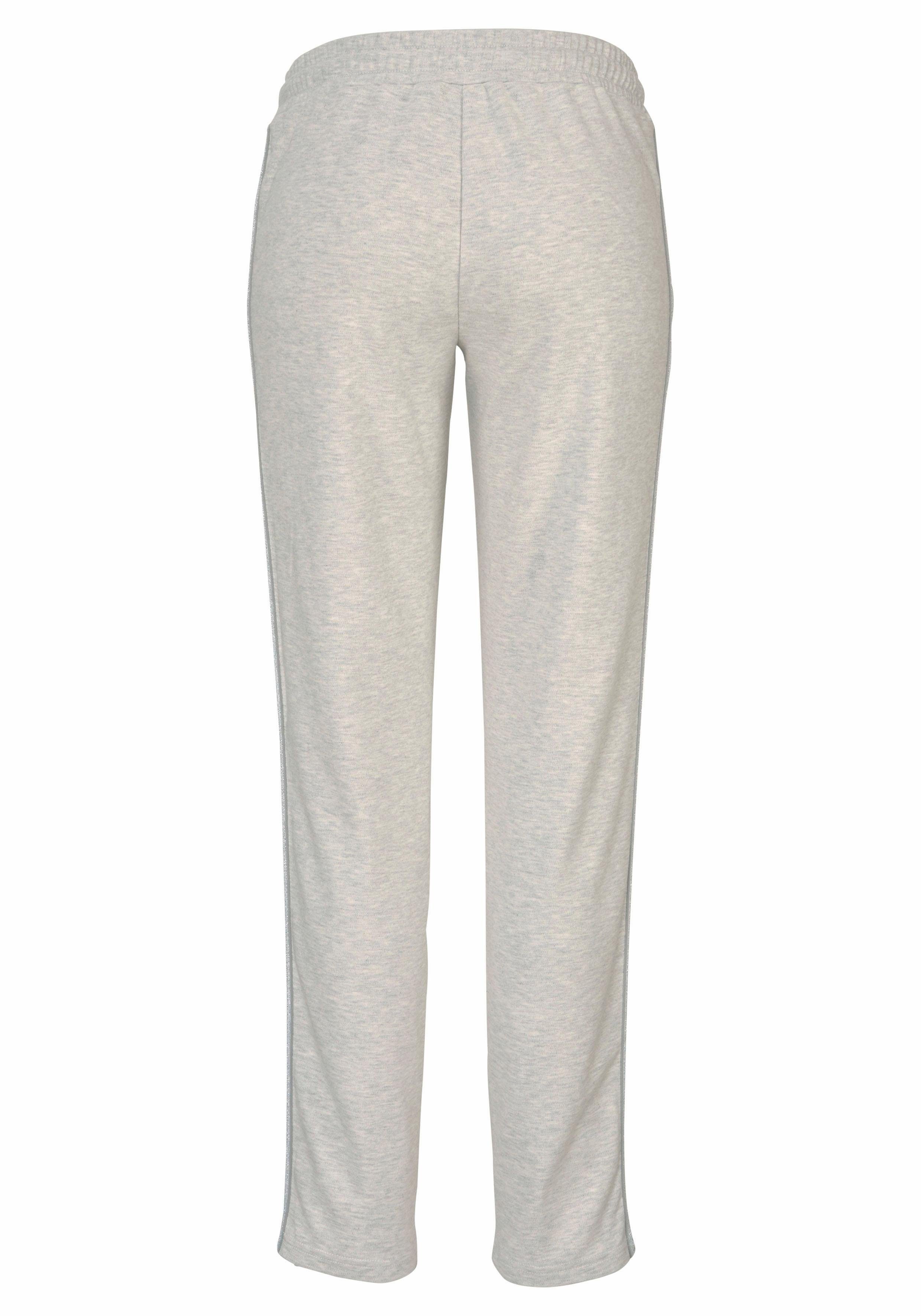 Bench. Loungewear Homewearbroek met metallic-strepen, loungewear, loungepak