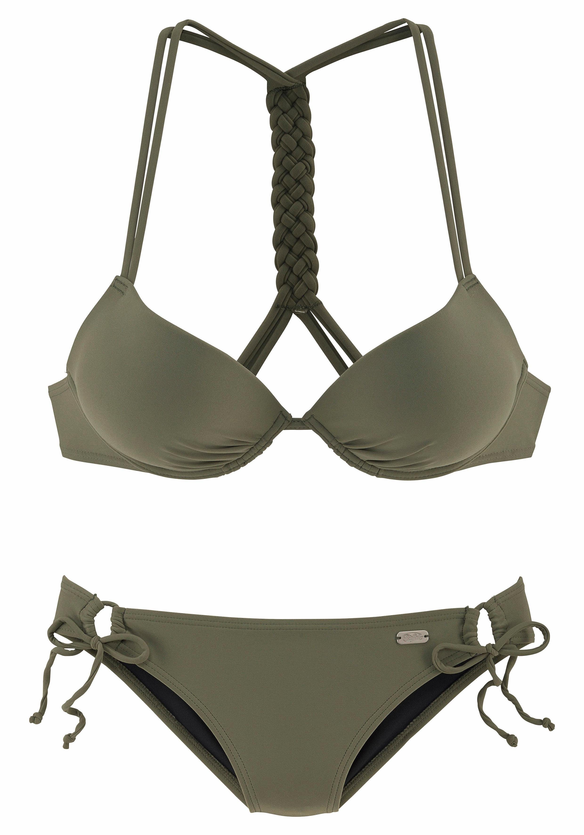 Buffalo Push-upbikini met gevlochten detail achter