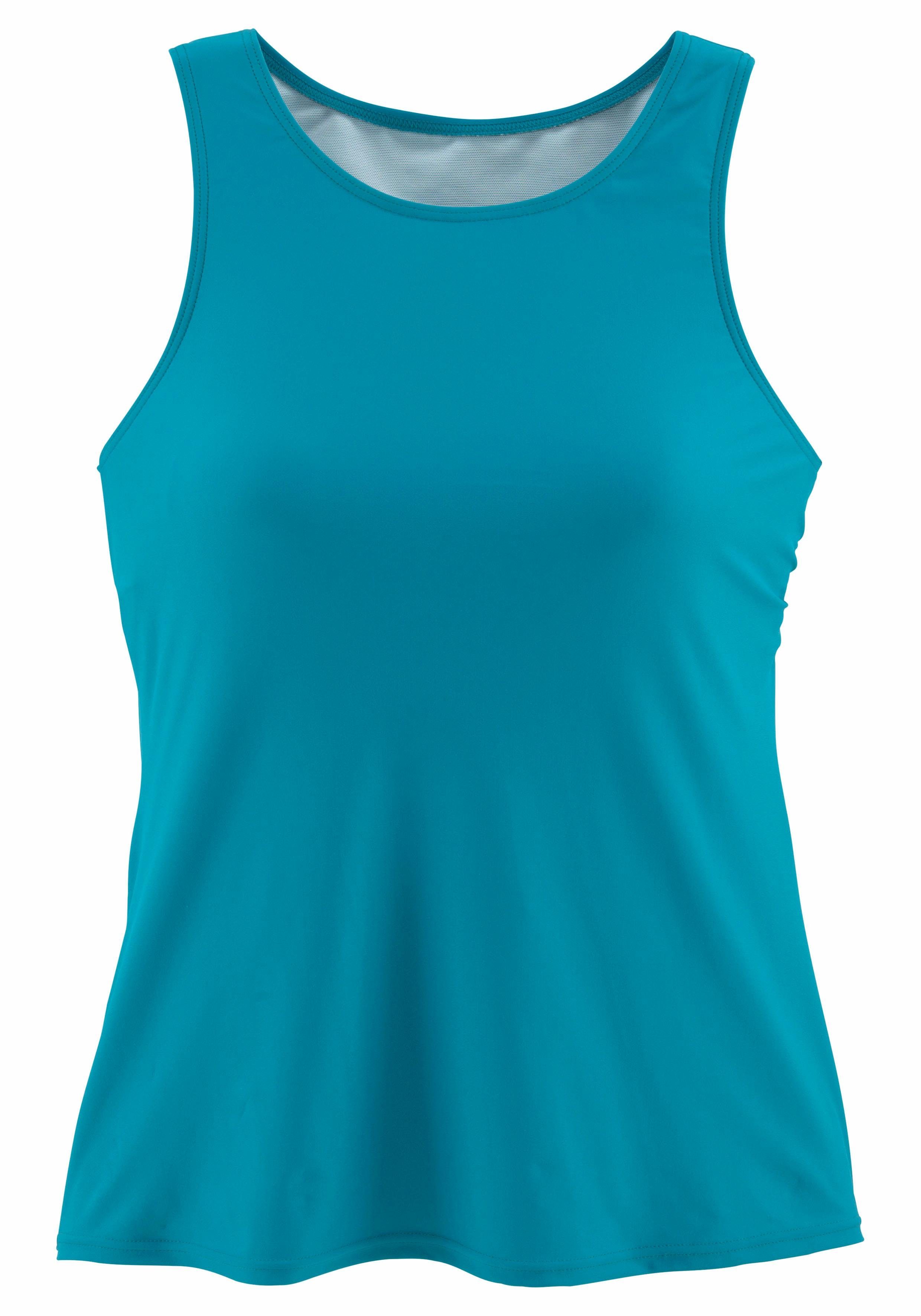 Lascana Zwemshirt met onderbuste-elastiek