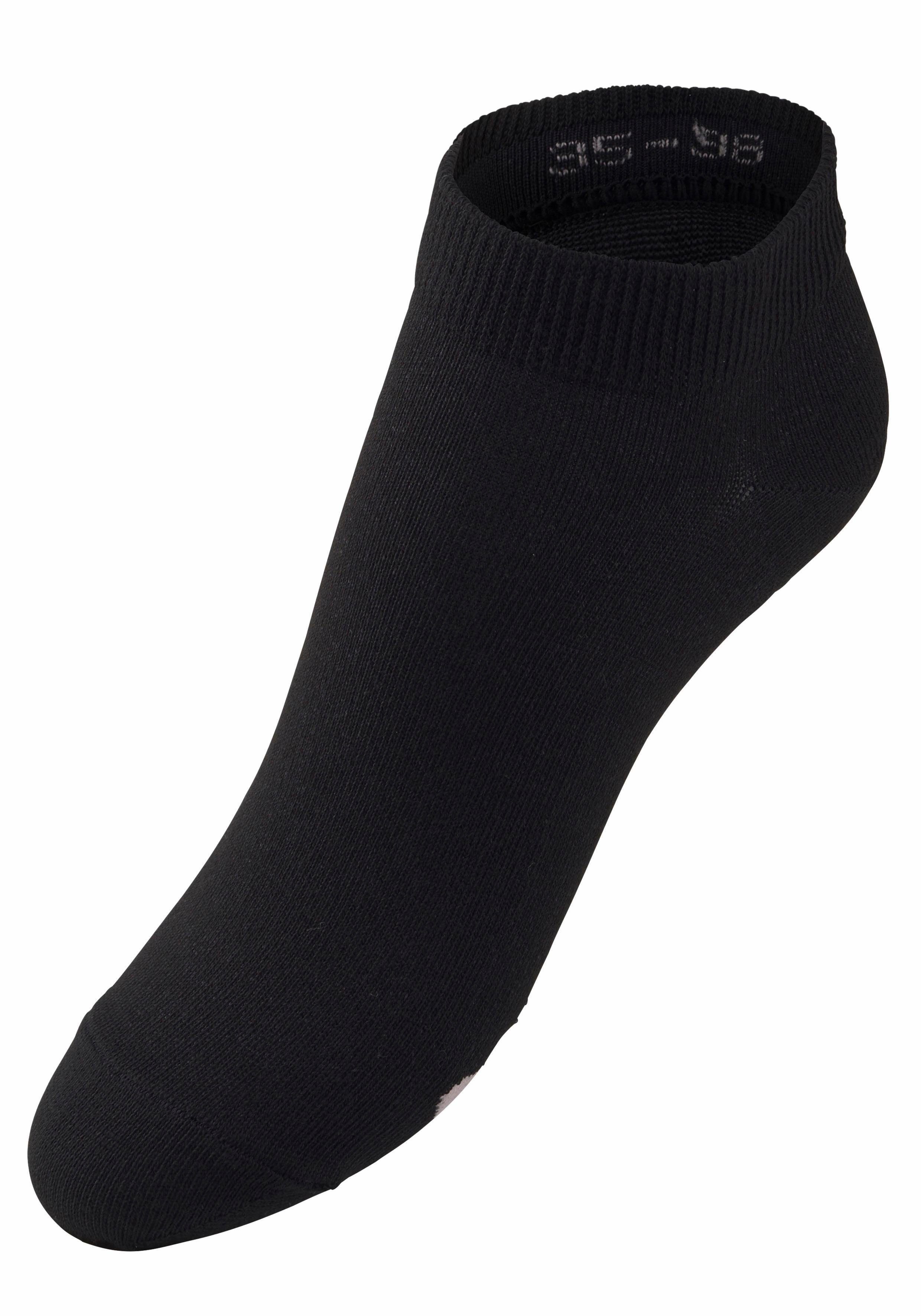 Arizona Sneakersokken met leuk potendesign onder de zool (set, 5 paar)